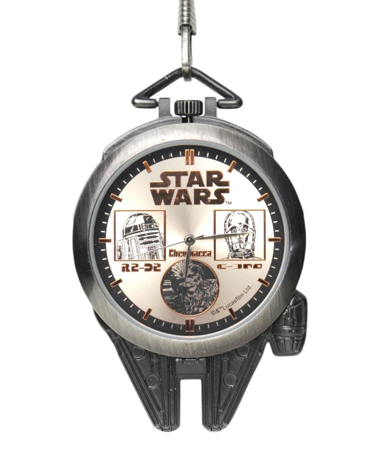 Vintage 2000S MILLENNIUM FALCON POCKET WATCH – STAR WARS LEGACY Size ONE SIZE - 2 Thumbnail
