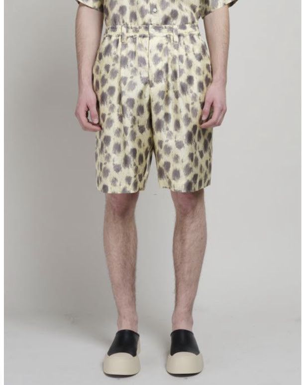 Marni o1w1db10326 Bermuda Shorts in Yellow Size US 36 / EU 52 - 1 Thumbnail