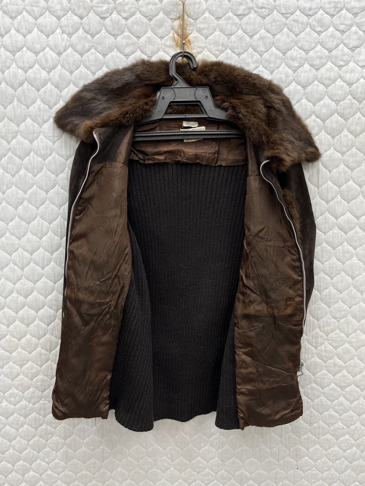 Genuine Leather 🔥🔥🔥STEALS CANYON CANON LEATHER FUR JACKET Size M / US 6-8 / IT 42-44 - 7 Thumbnail