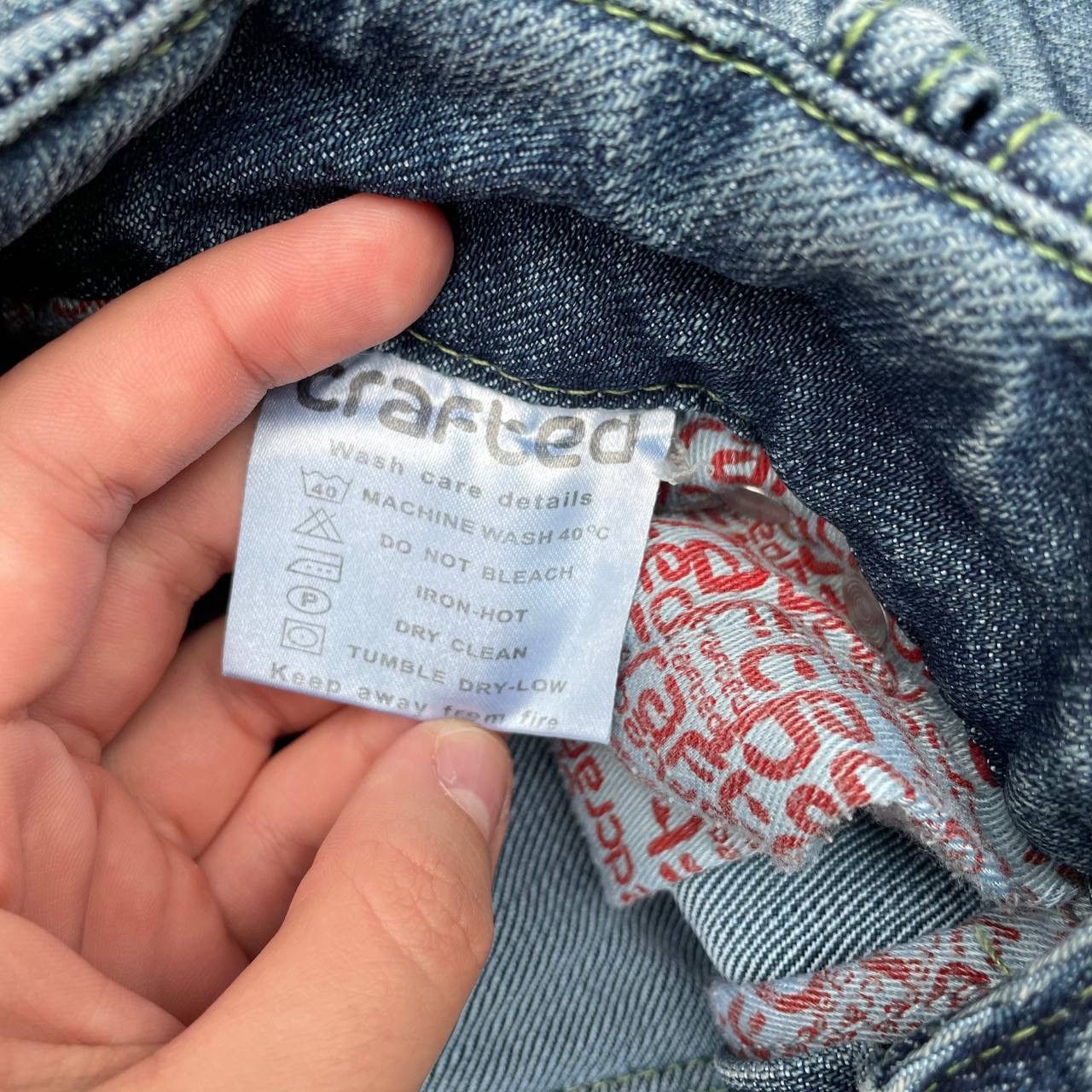 Levi's Made & Crafted Vintage Women’s Jeans Crazy Fit Y2K 00s USA Size 6/30 Size 28" / US 6 / IT 42 - 8 Thumbnail