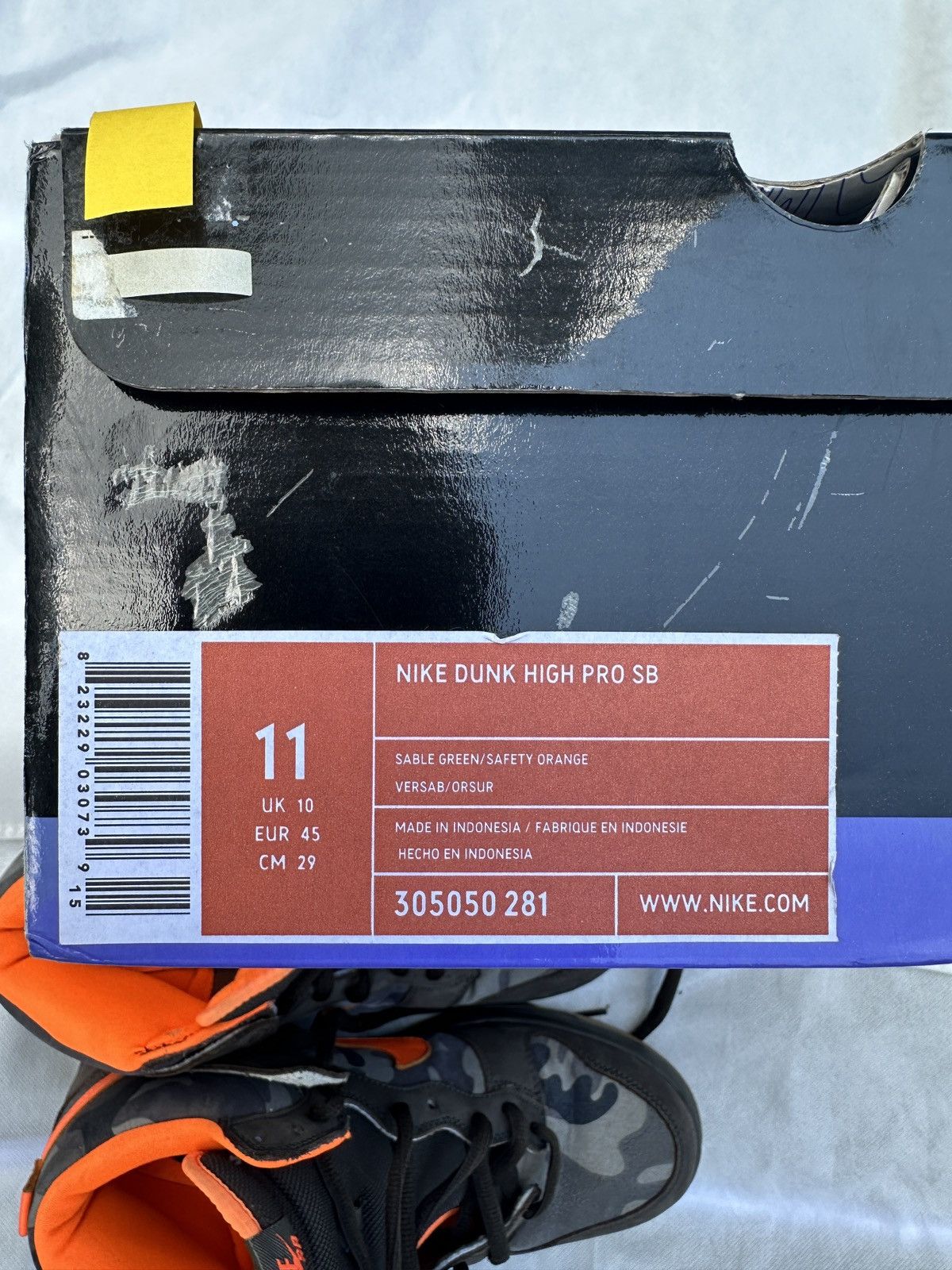 Nike SB Nike SB 2006 Dunk Hi Brian Anderson sz11 Size US 11 / EU 44 - 12 Thumbnail