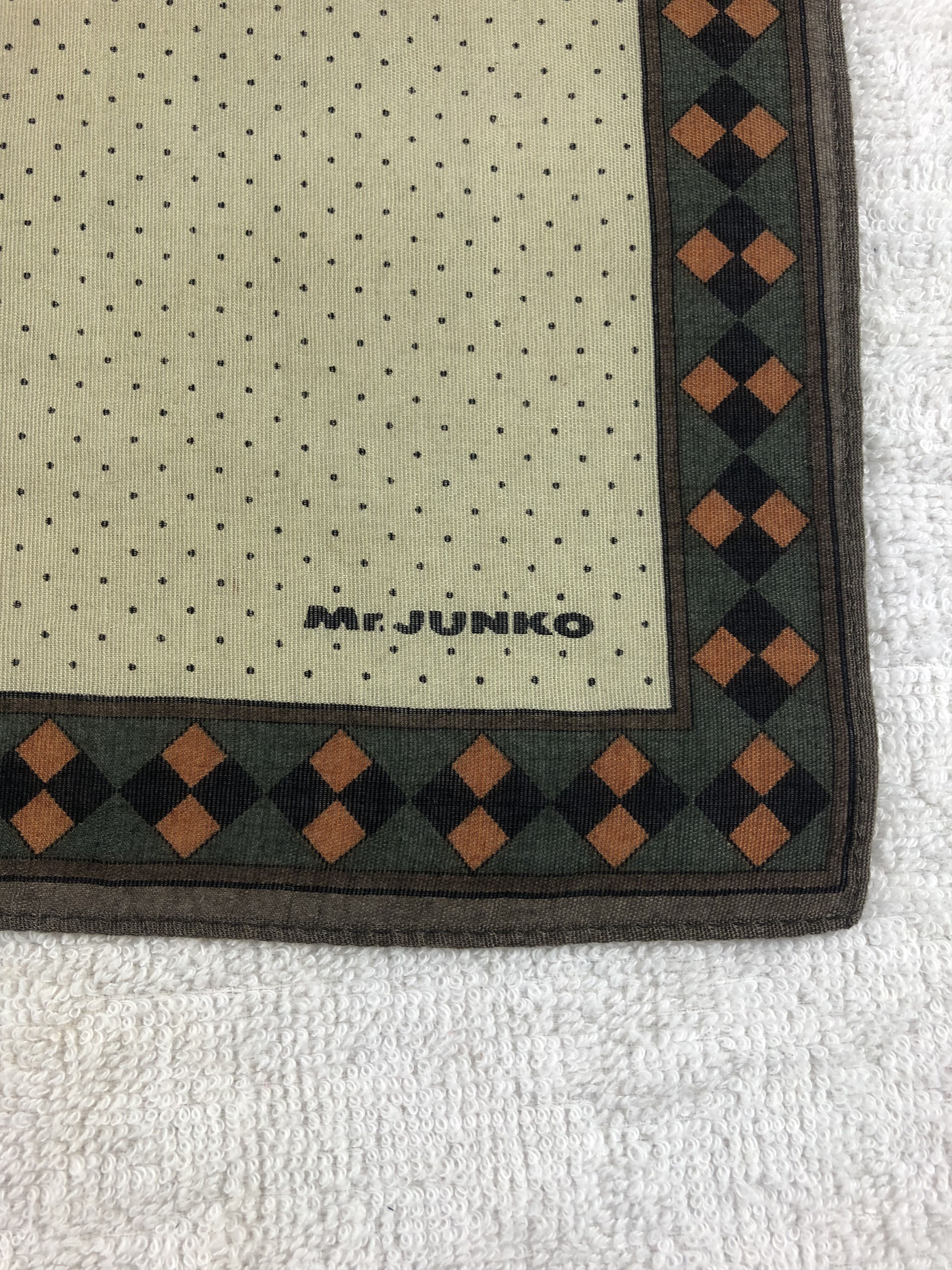 Japanese Brand × Mr. Junko × Vintage Mr. Junko Handkerchief / Bandana / Neckerchief Size ONE SIZE - 5 Thumbnail