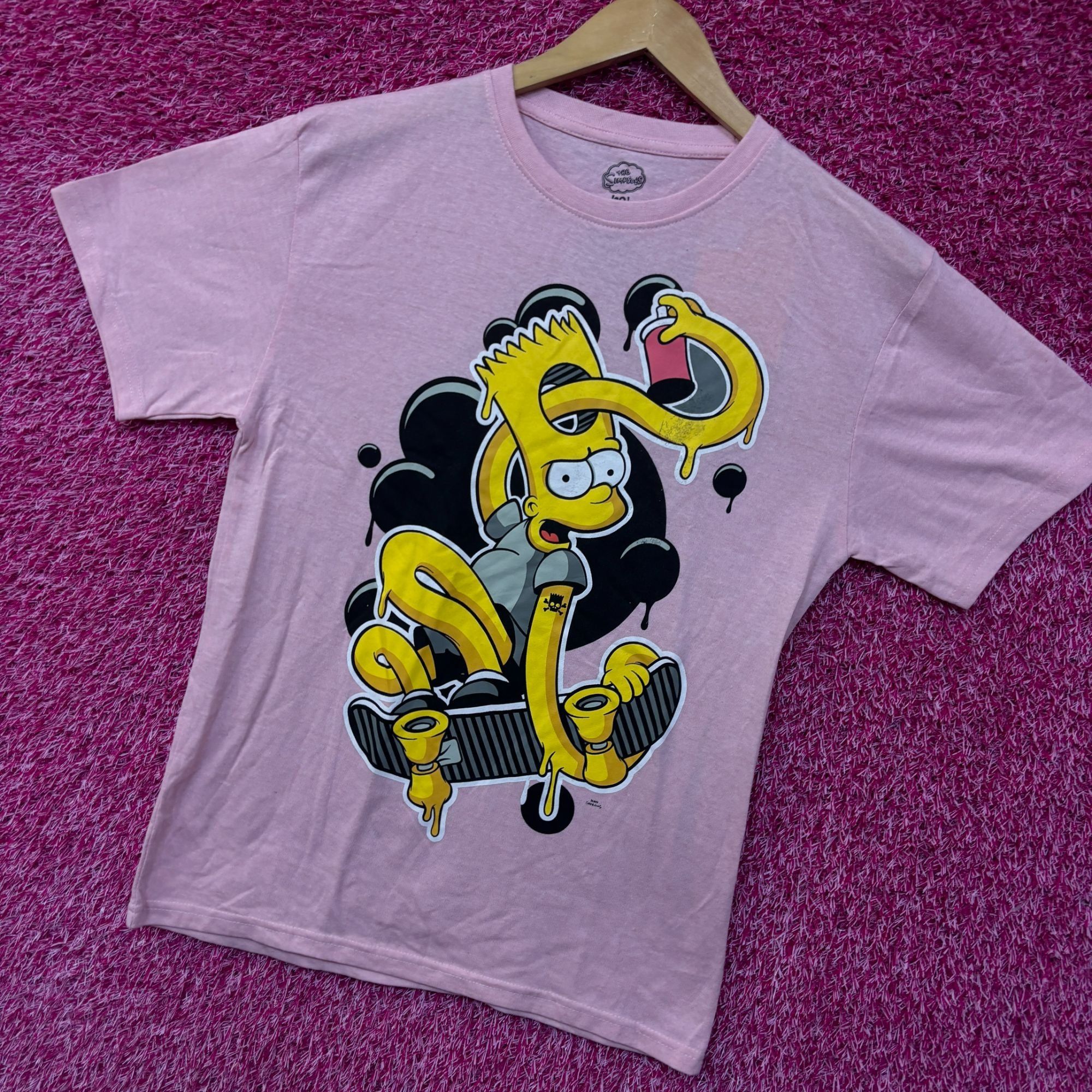 The Simpsons The Simpson bart gravity skating Tshirt size medium Size US M / EU 48-50 / 2 - 3 Thumbnail