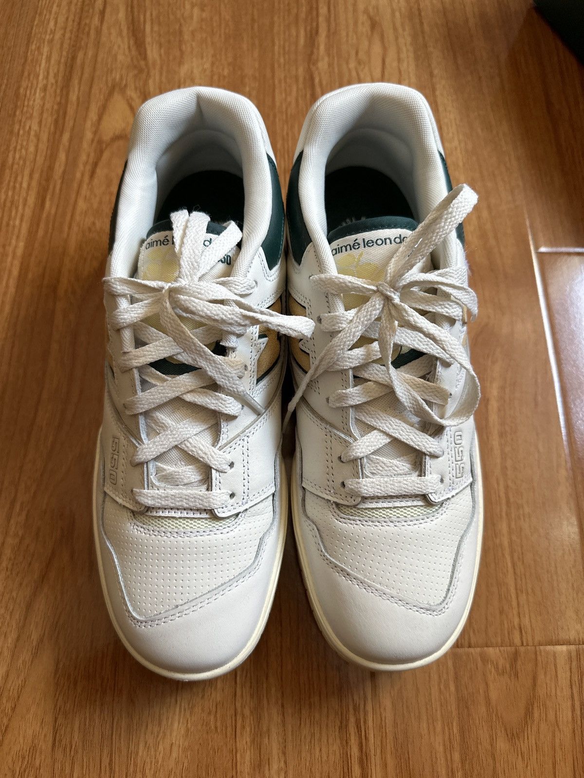 Aime Leon Dore × New Balance Aime Leon Dore x New Balance 550 ‘Green Yellow’ Size US 9.5 / EU 42-43 - 4 Thumbnail