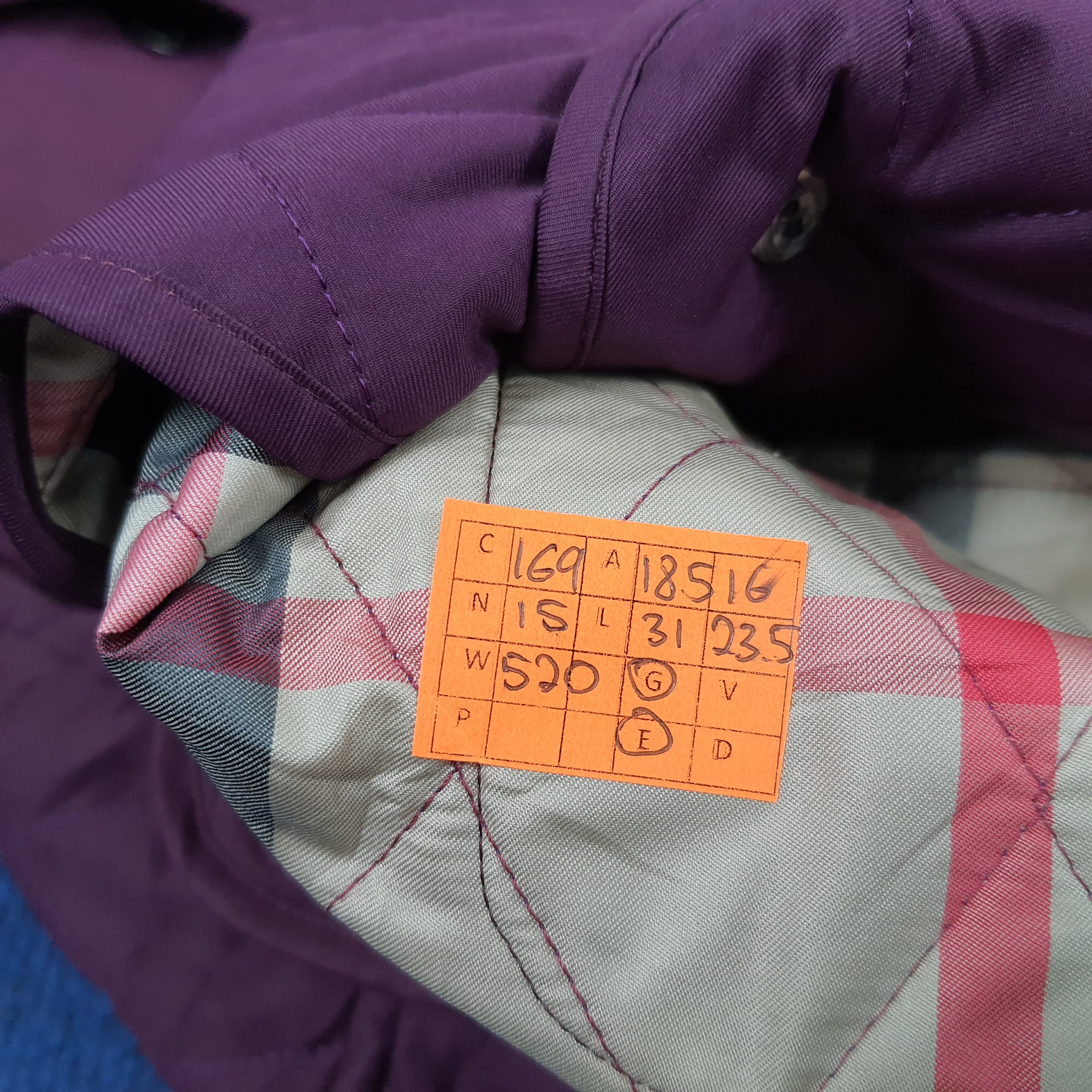 Burberry × Designer × Vintage Vintage Burberry London Designer Winter Style Jacket Size XS / US 0-2 / IT 36-38 - 10 Thumbnail
