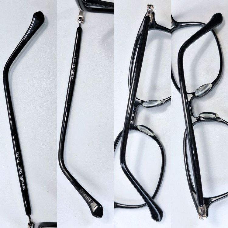 Other TURNING Step TP-332 Japan Sabae Handmade Eyeglass Frame Size ONE SIZE - 4 Thumbnail