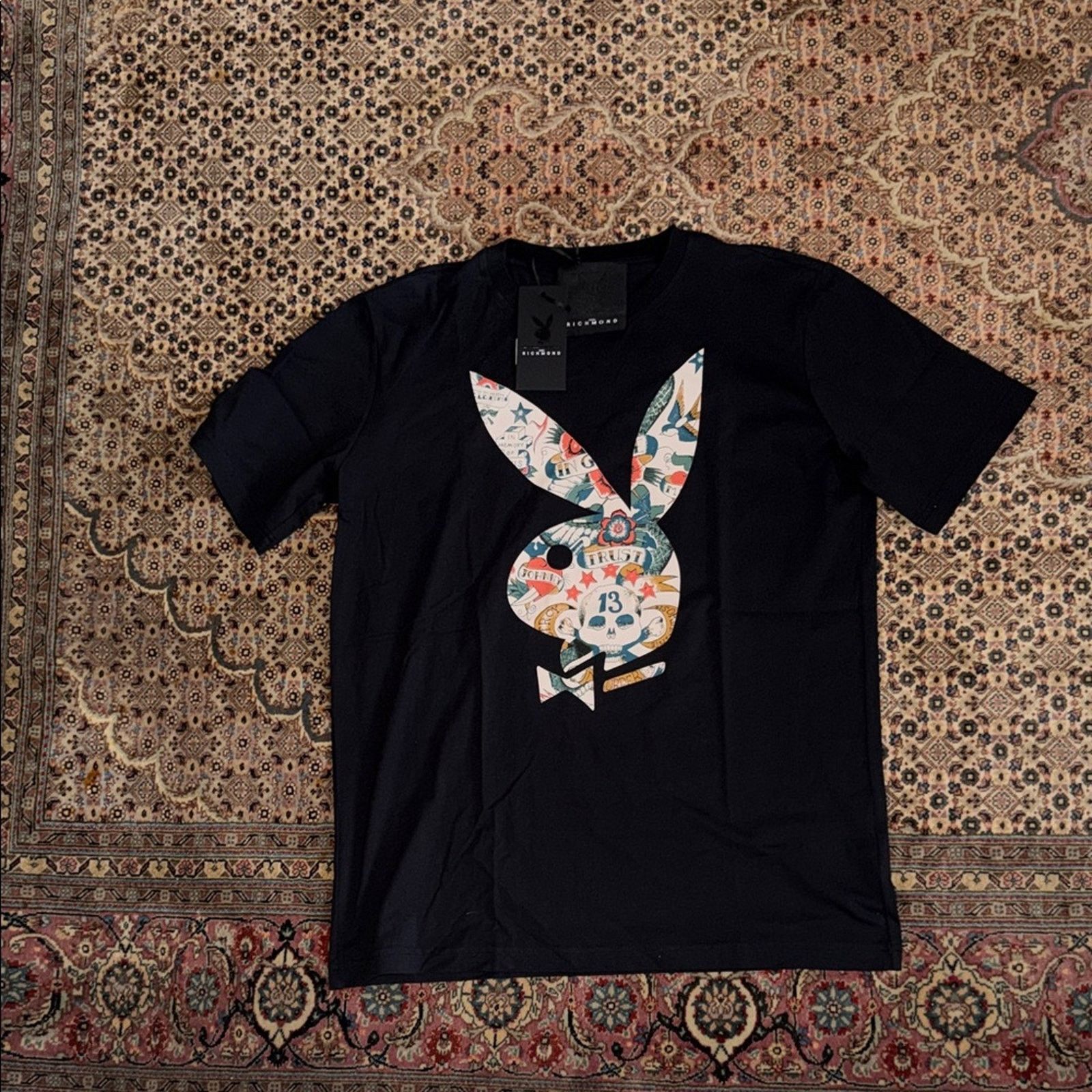 John Richmond NWT John Richmond x Playboy Graphic Short Sleeve Tee Size XL Size US XL / EU 56 / 4 - 1 Thumbnail