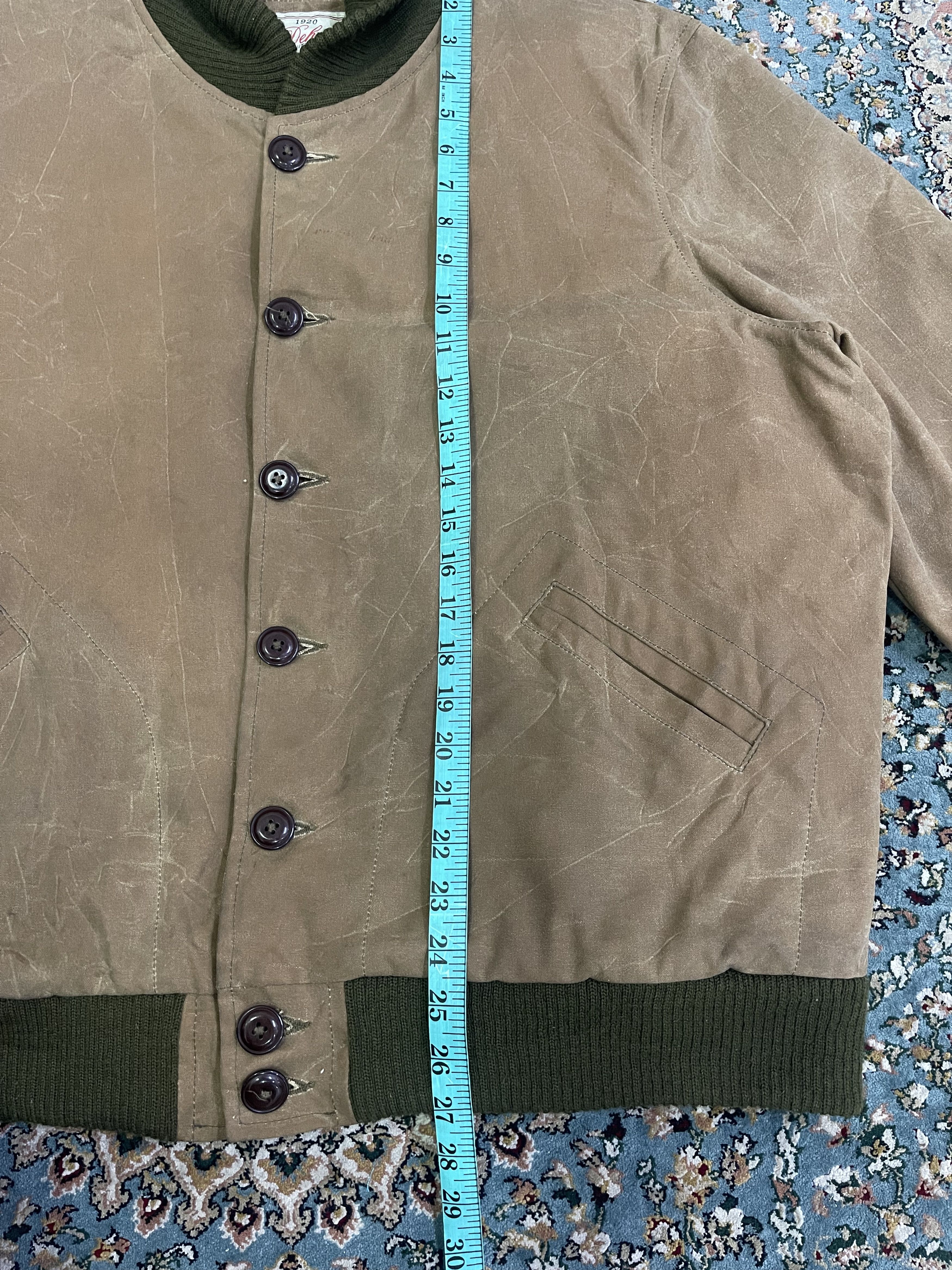 Dehen 1920 Dehen 1920 N-1 Deck Wax Oil Jacket Size US XXL / EU 58 / 5 - 10 Thumbnail