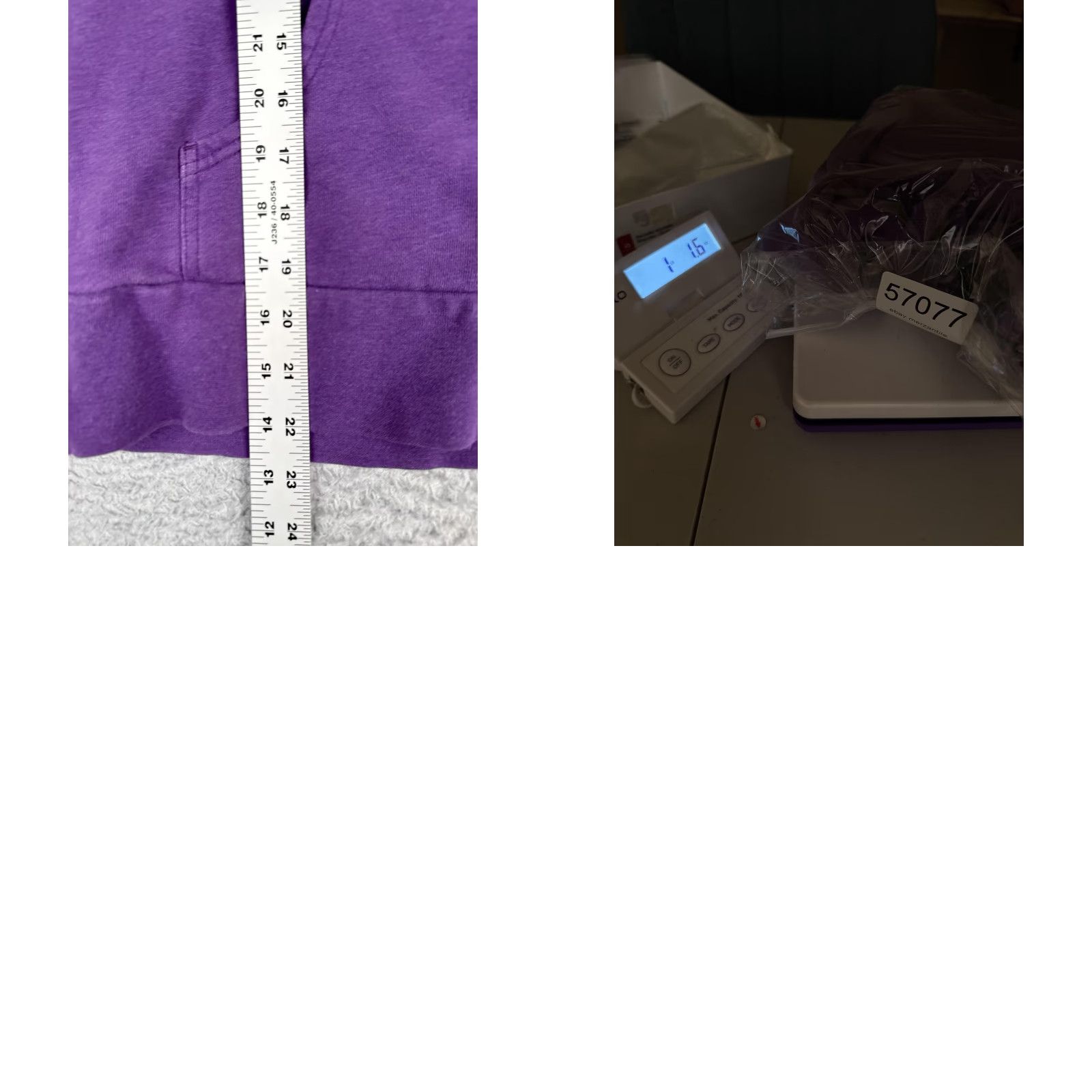The North Face The North Face Hoodie Womens Medium Purple Pullover Kangaroo Fleece Sweatshirt Size M / US 6-8 / IT 42-44 - 9 Thumbnail
