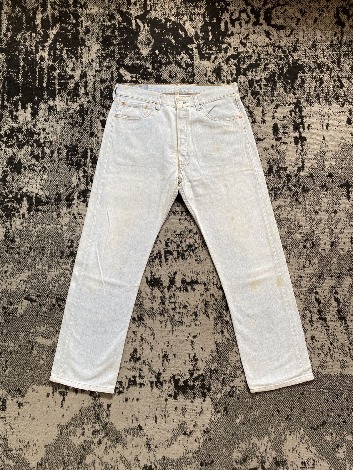 Levi's Levi's 501 Blue Denim Jeans Size US 32 / EU 48 - 1 Thumbnail