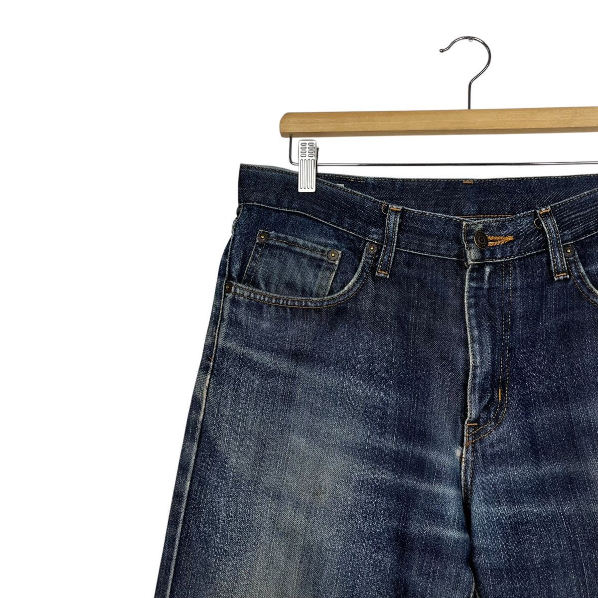 Edwin Vintage edwin 402 Distressed Denim Jeans Size 34" / US 12 / IT 48 - 6 Thumbnail
