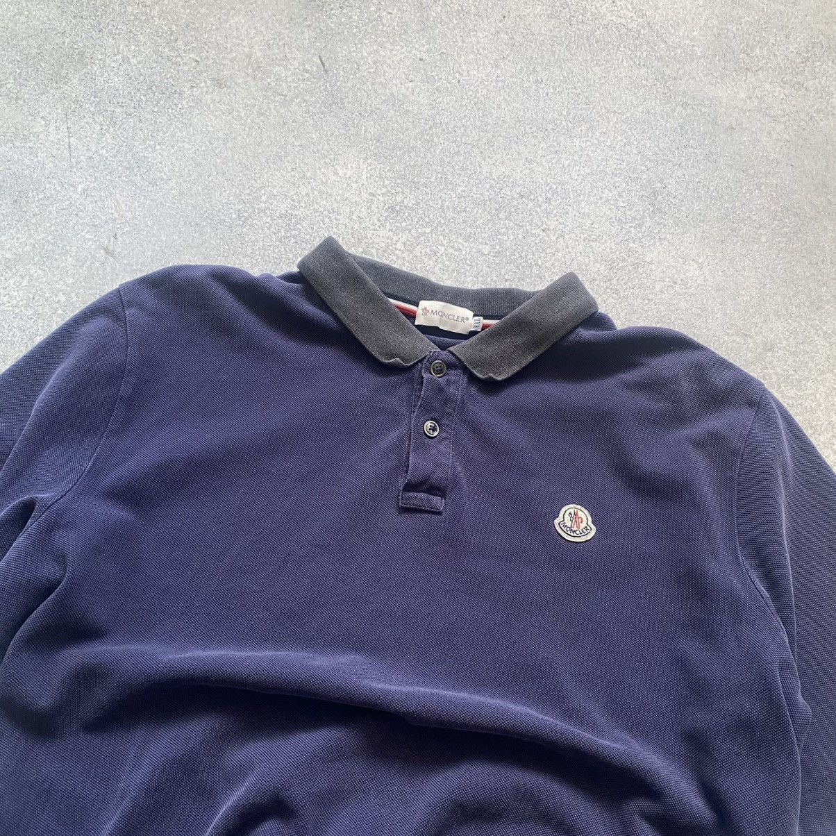 Moncler Vintage Luxury Polo Moncler Size US XL / EU 56 / 4 - 2 Thumbnail