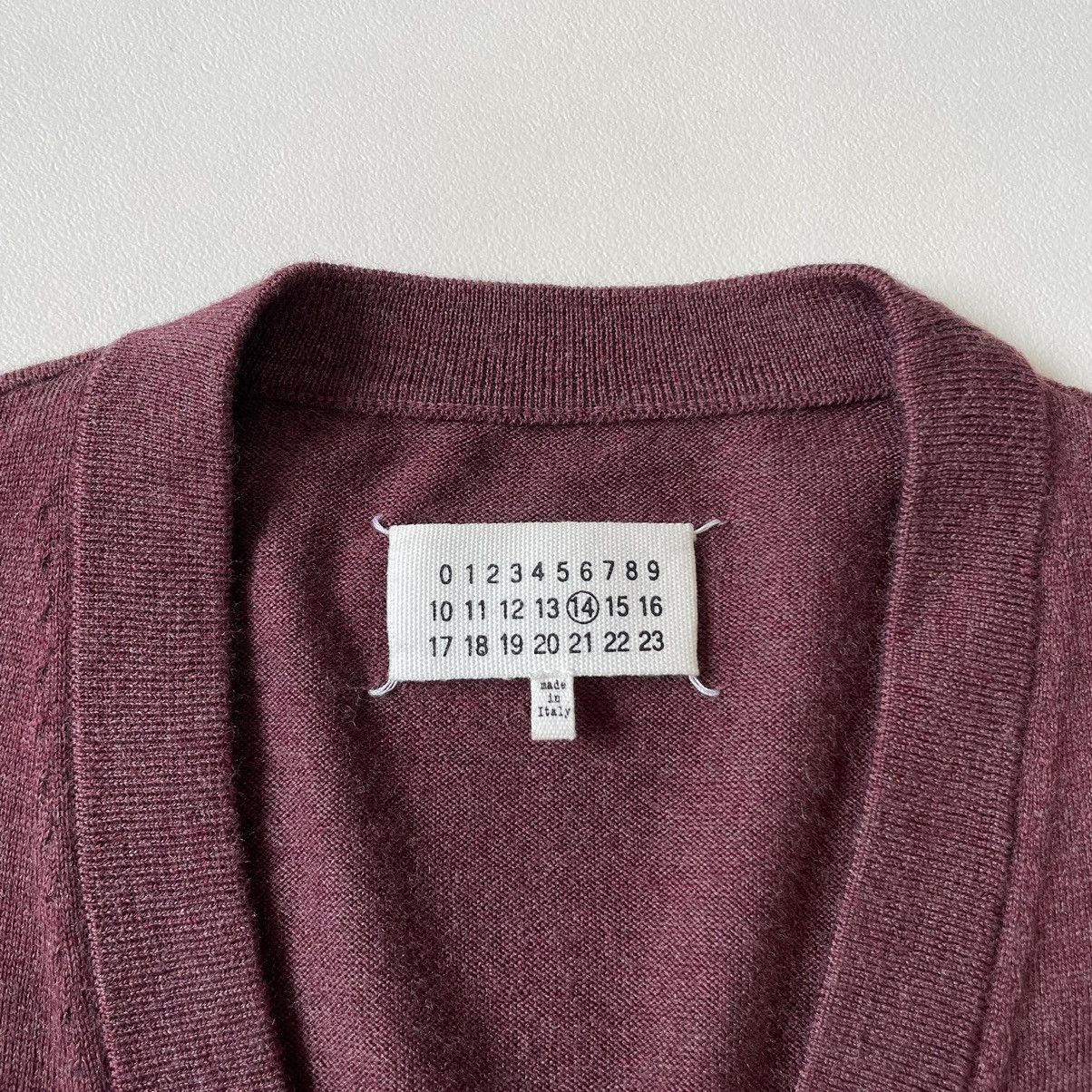 Maison Margiela A/W 12 Diamond Pattern Wool Cardigan Size US M / EU 48-50 / 2 - 4 Thumbnail