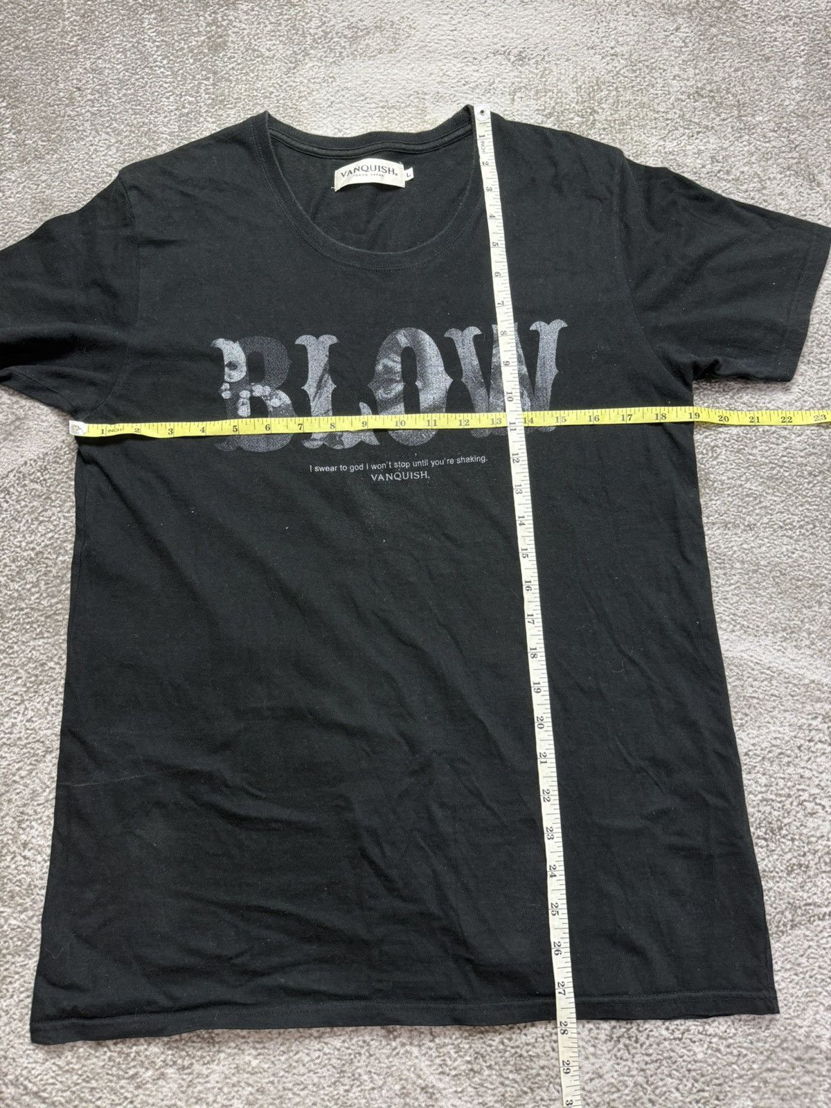 Vanquish japanese vanquish blow tee Size US M / EU 48-50 / 2 - 7 Thumbnail