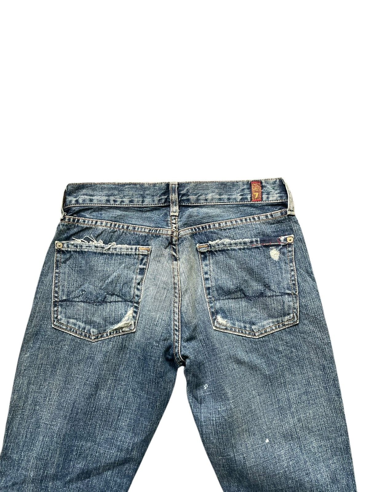 7 For All Mankind × Designer 7 For All Mankind Flare Distresed Size 29" - 7 Thumbnail