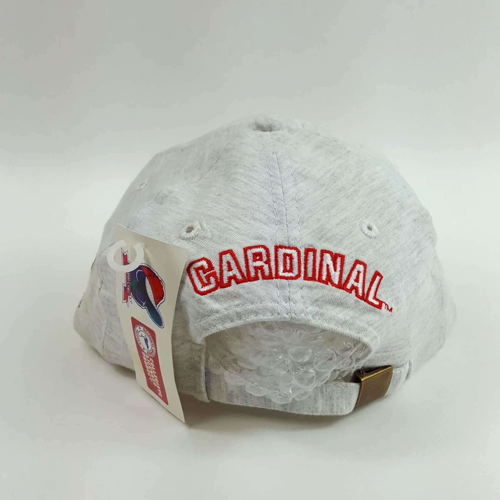 Vintage VINTAGE Stanford University College Hat Baseball Cap Adjustable Embroidered gray 90s Retro Sports Mens Size ONE SIZE - 6 Thumbnail