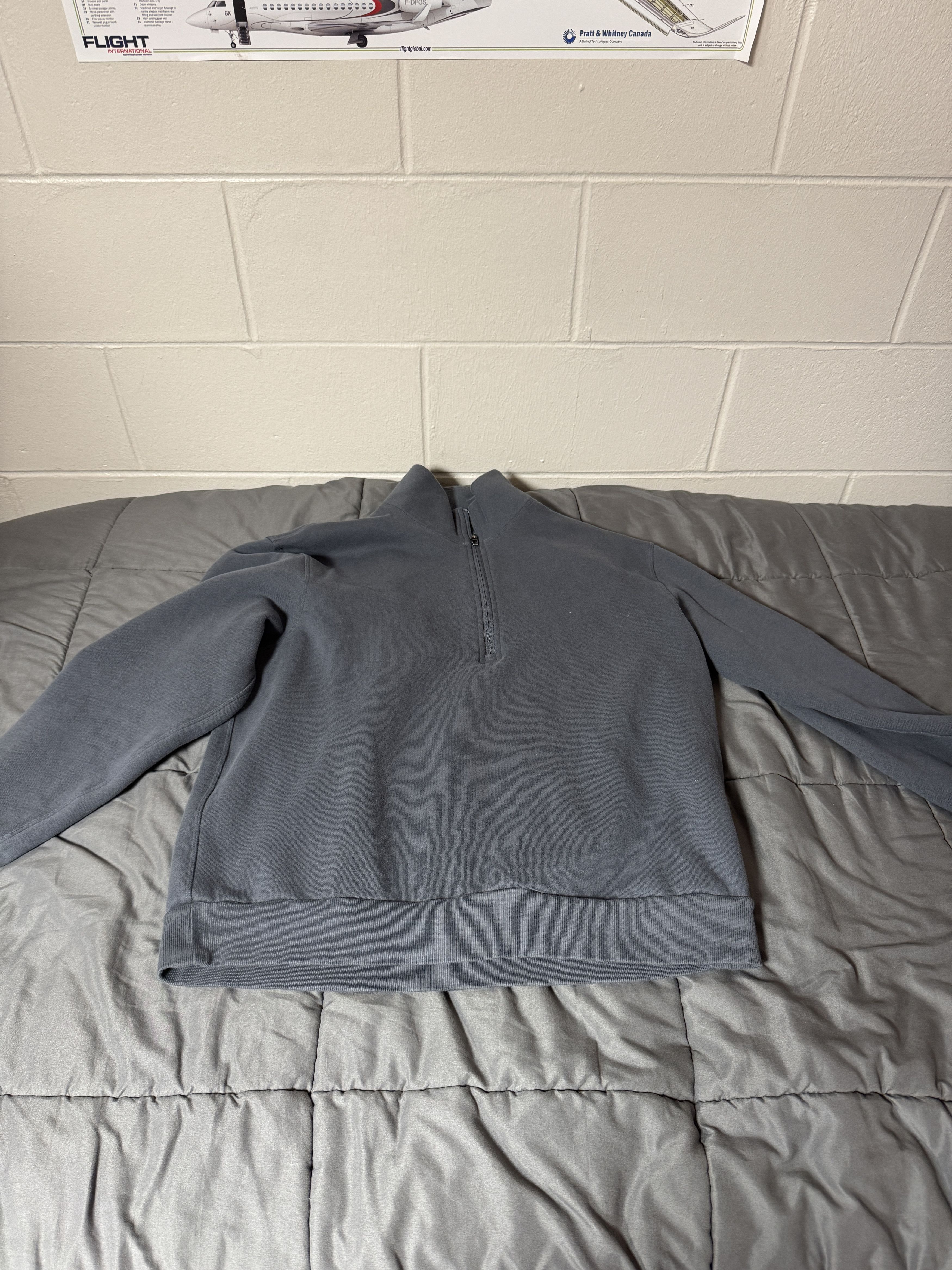 Lululemon Steady State Half Zip Size US L / EU 52-54 / 3 - 1 Thumbnail