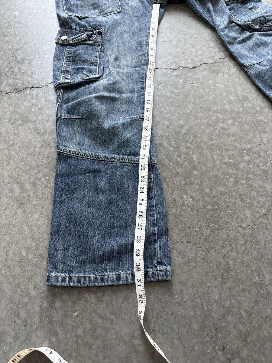 Japanese Brand Vintage Y2K Japanese Style Baggy Cargo Jeans Size US 32 / EU 48 - 11 Thumbnail