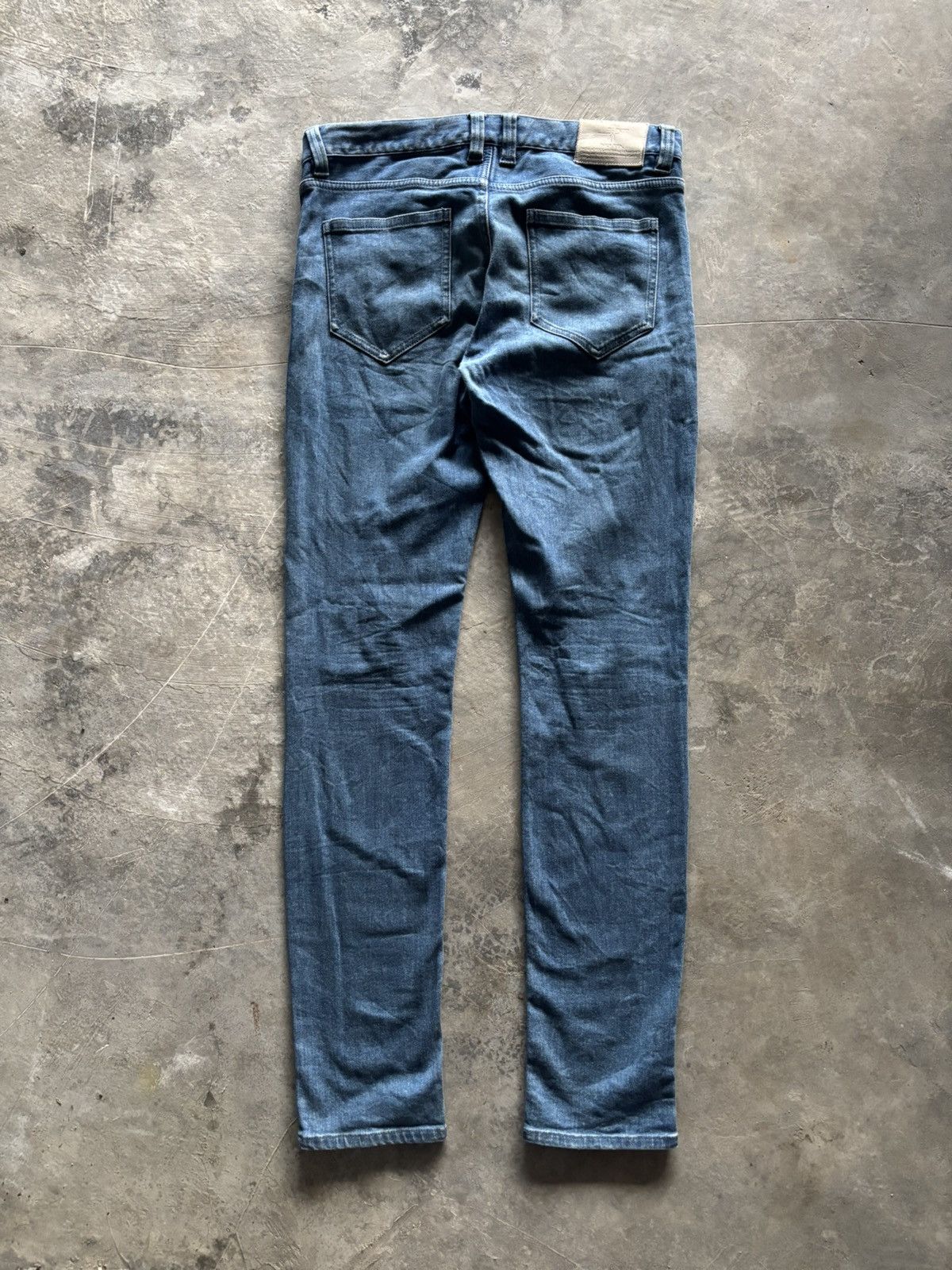 If Six Was Nine × Le Grande Bleu (L.G.B.) × NO ID SICK NO ID JAPANESE DENIM SLIM HEDI SLIMANE STYLE PUNK ROCK Size US 34 / EU 50 - 11 Thumbnail
