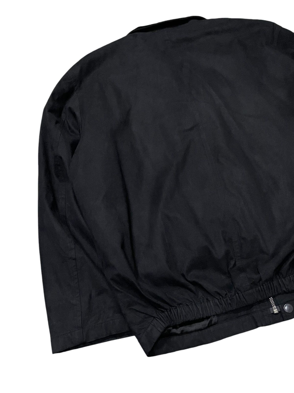 Burberry × Vintage Vintage Burberry Black Suede Jacket Size US L / EU 52-54 / 3 - 9 Thumbnail