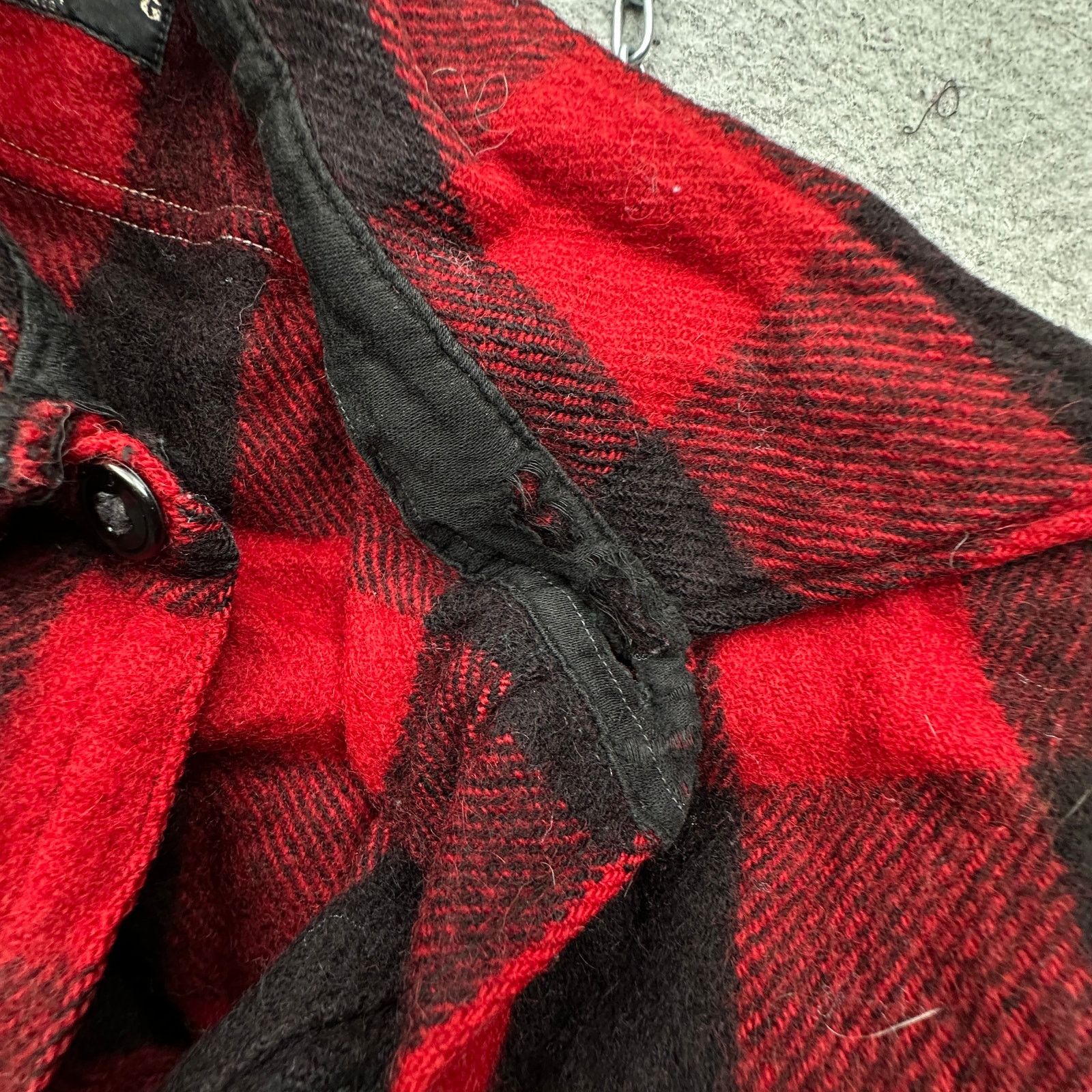 Other Vintage 60s Winter King Wool Buffalo Check Flannel Shirt M Size US M / EU 48-50 / 2 - 8 Thumbnail