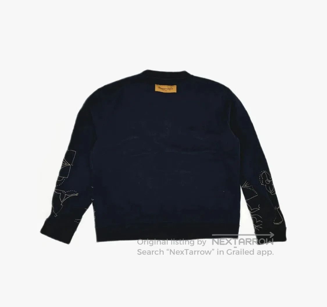 Louis Vuitton Louis Vuitton FW22 Logo Print Pullover Hoodie. Size US XXL / EU 58 / 5 - 2 Thumbnail