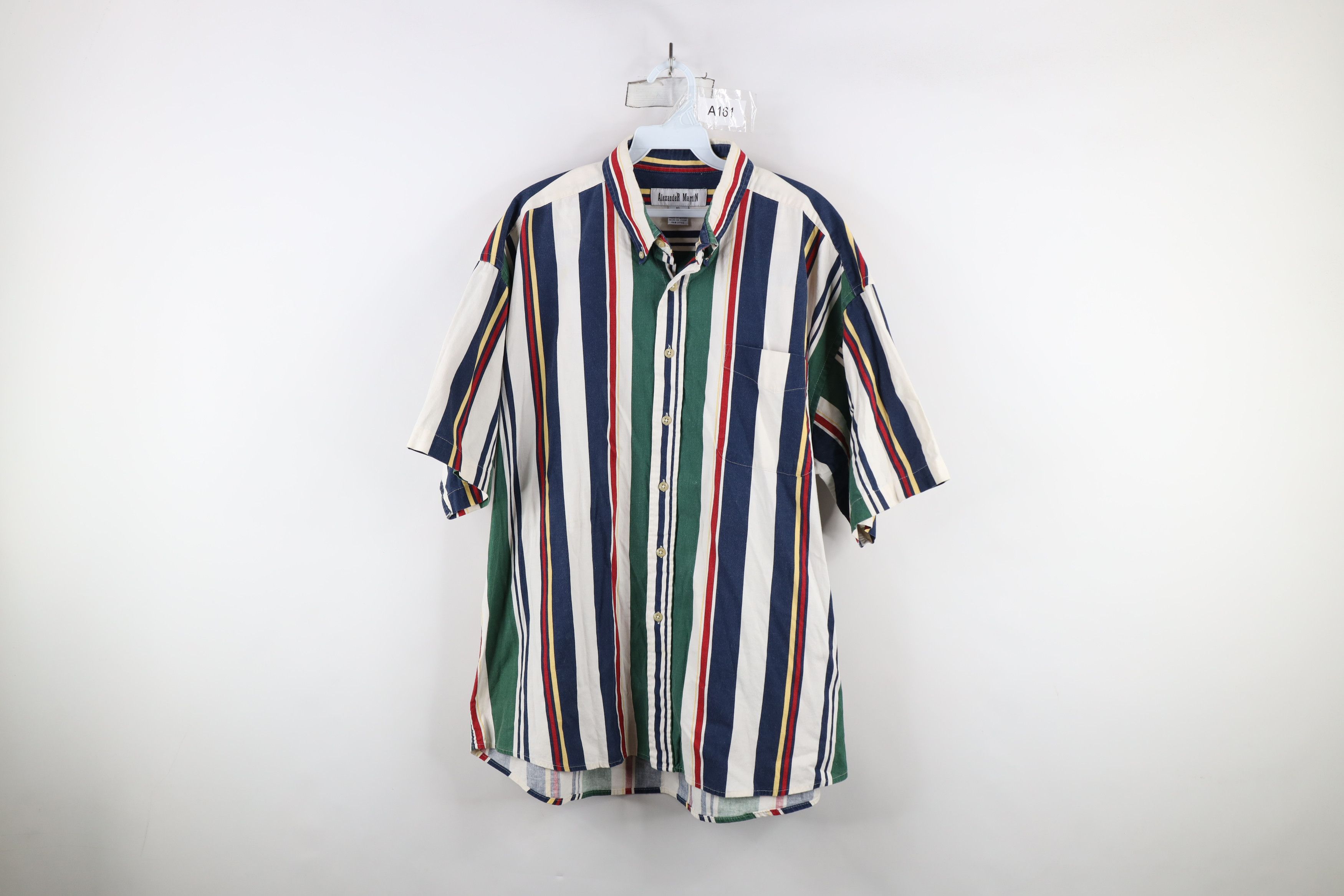 Vintage Vintage 90s Streetwear Short Sleeve Button Down Shirt Size US XL / EU 56 / 4 - 1 Thumbnail