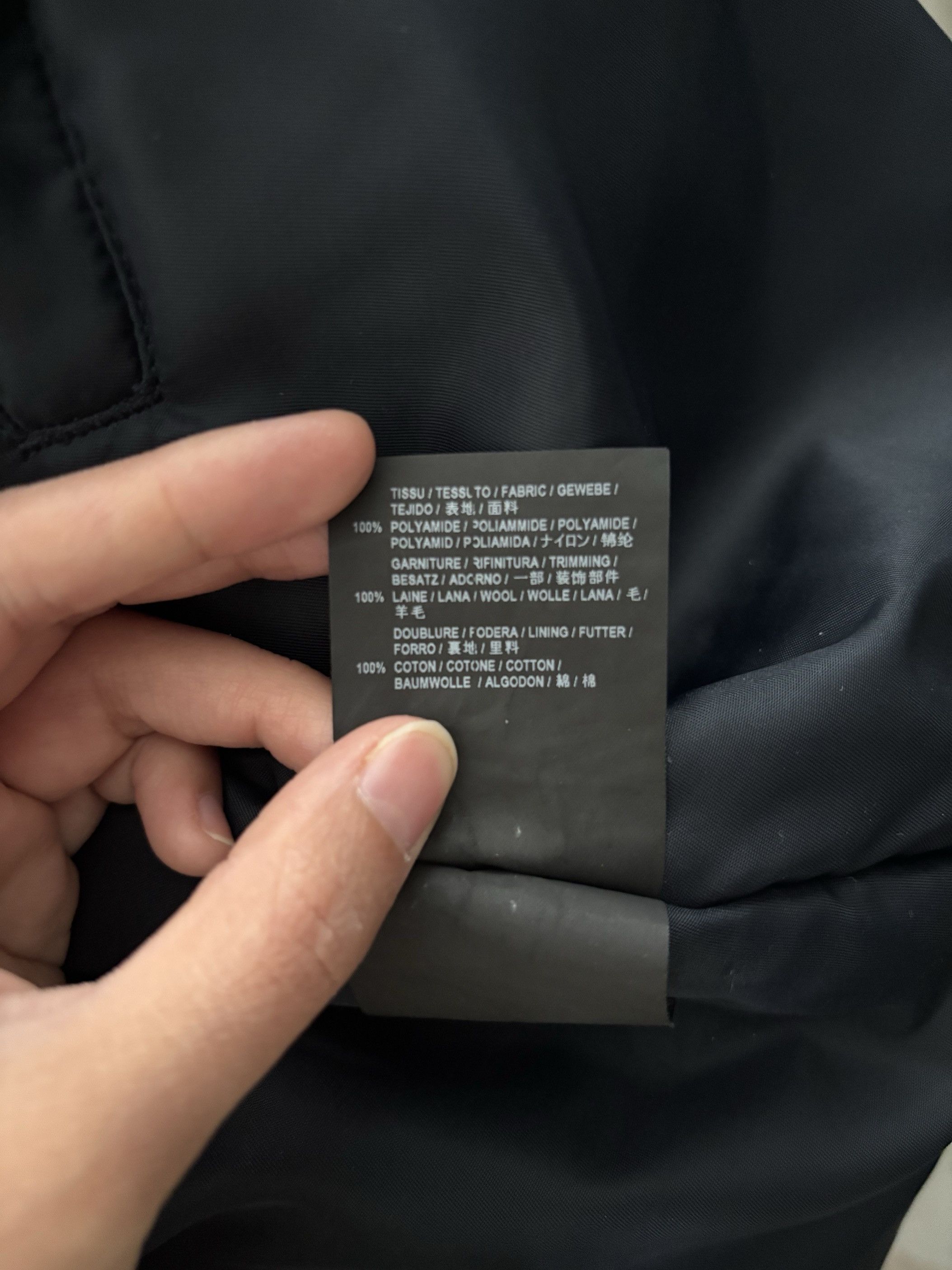 Yves Saint Laurent Saint Laurent Black Flight Bomber Jacket Size 50 Size US M / EU 48-50 / 2 - 6 Thumbnail