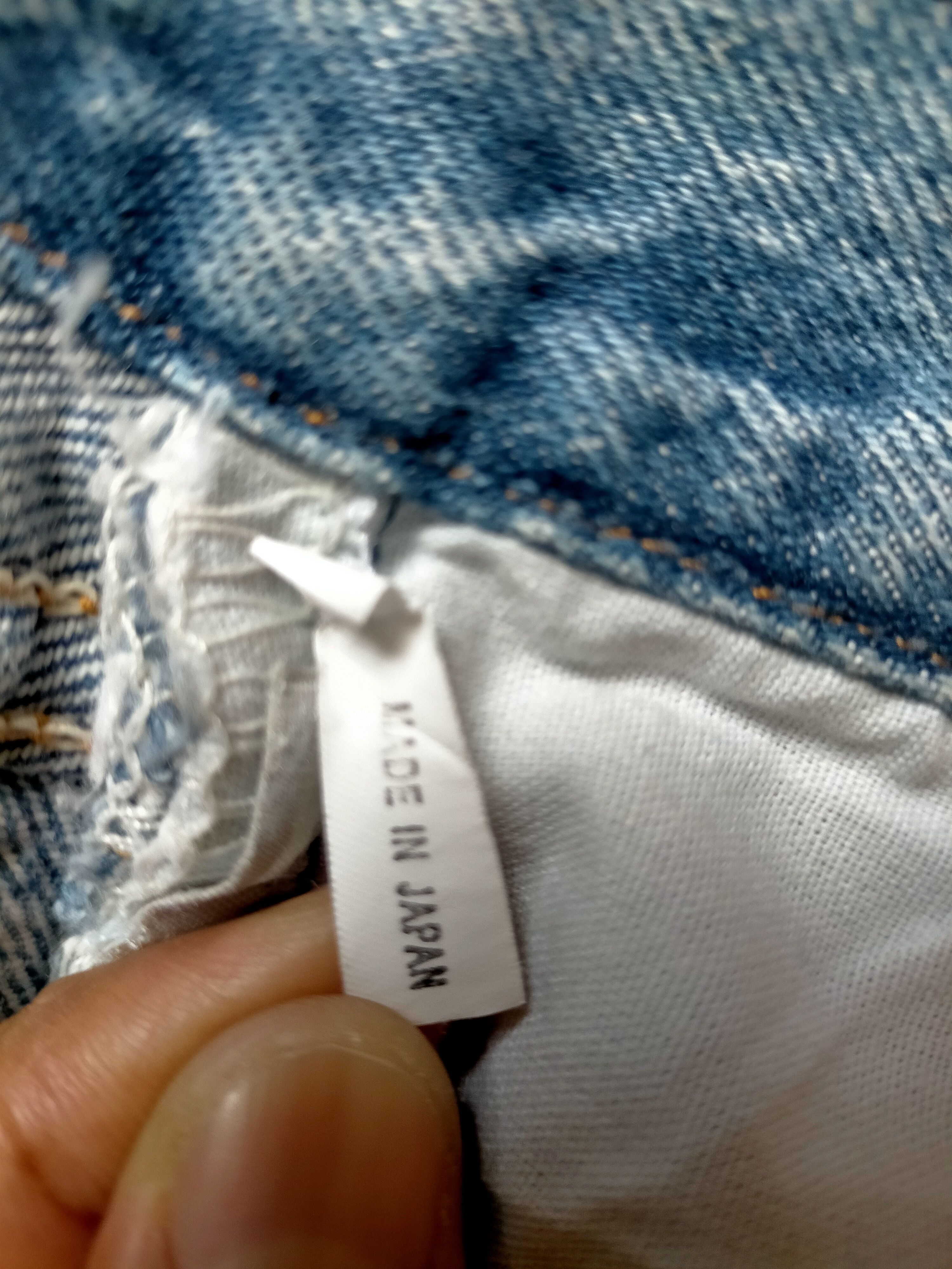 Levi's Vintage Levis 501 x Old Park Upcycle Blue Jeans Size US 30 / EU 46 - 21 Thumbnail