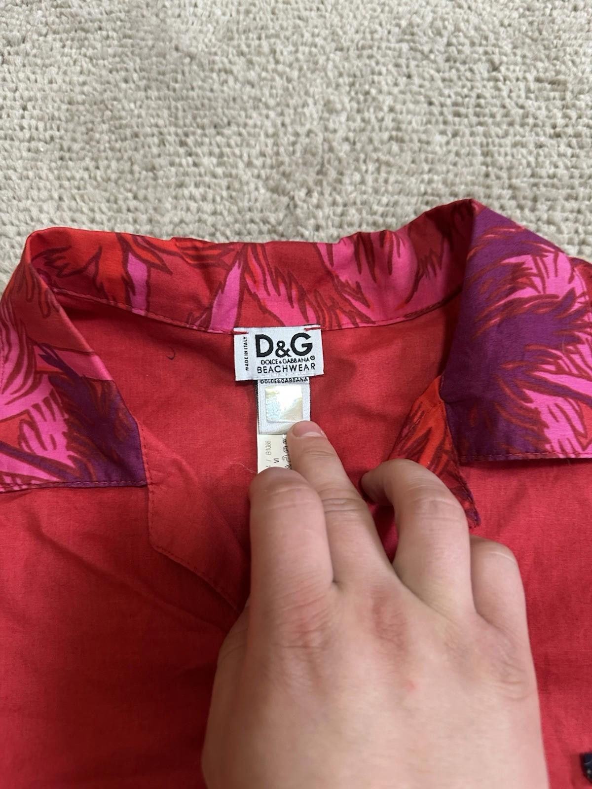 Dolce & Gabbana dolce gabbana men Beach Shirt Sz m-L Size US M / EU 48-50 / 2 - 6 Thumbnail