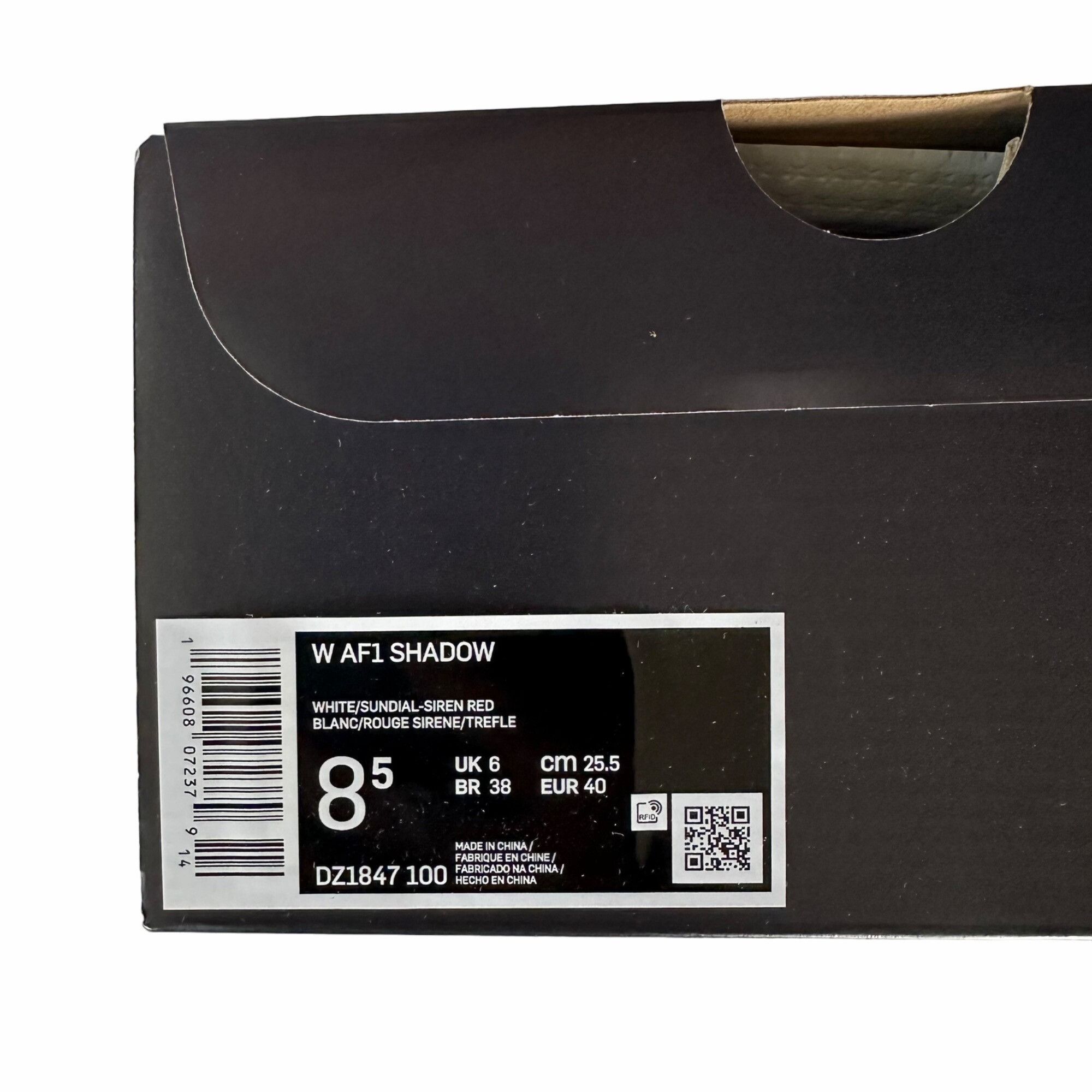 Nike ⭐Nike Air Force 1 Shadow 8.5 Womens Retro Shoes Sneakers Whi Size US 8.5 / IT 38.5 - 7 Thumbnail