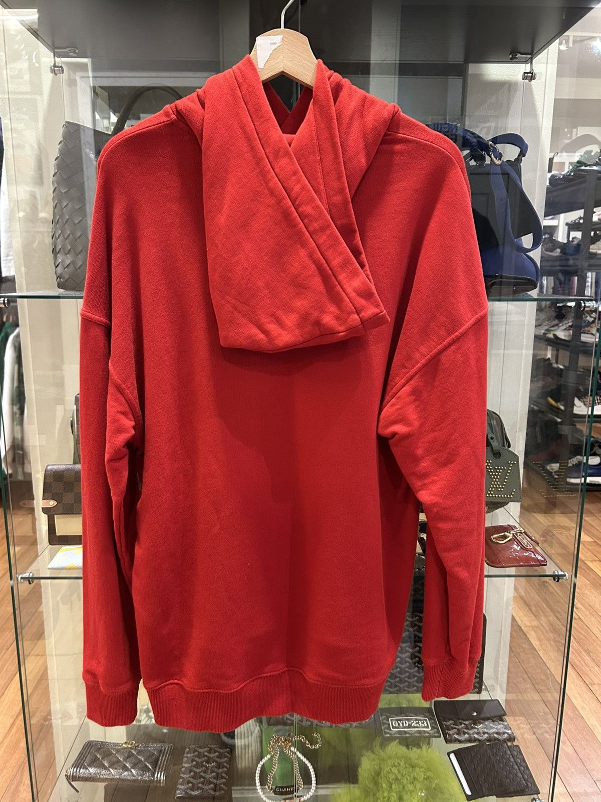 Givenchy Givenchy Paris Hoodie - Red Size US M / EU 48-50 / 2 - 2 Thumbnail