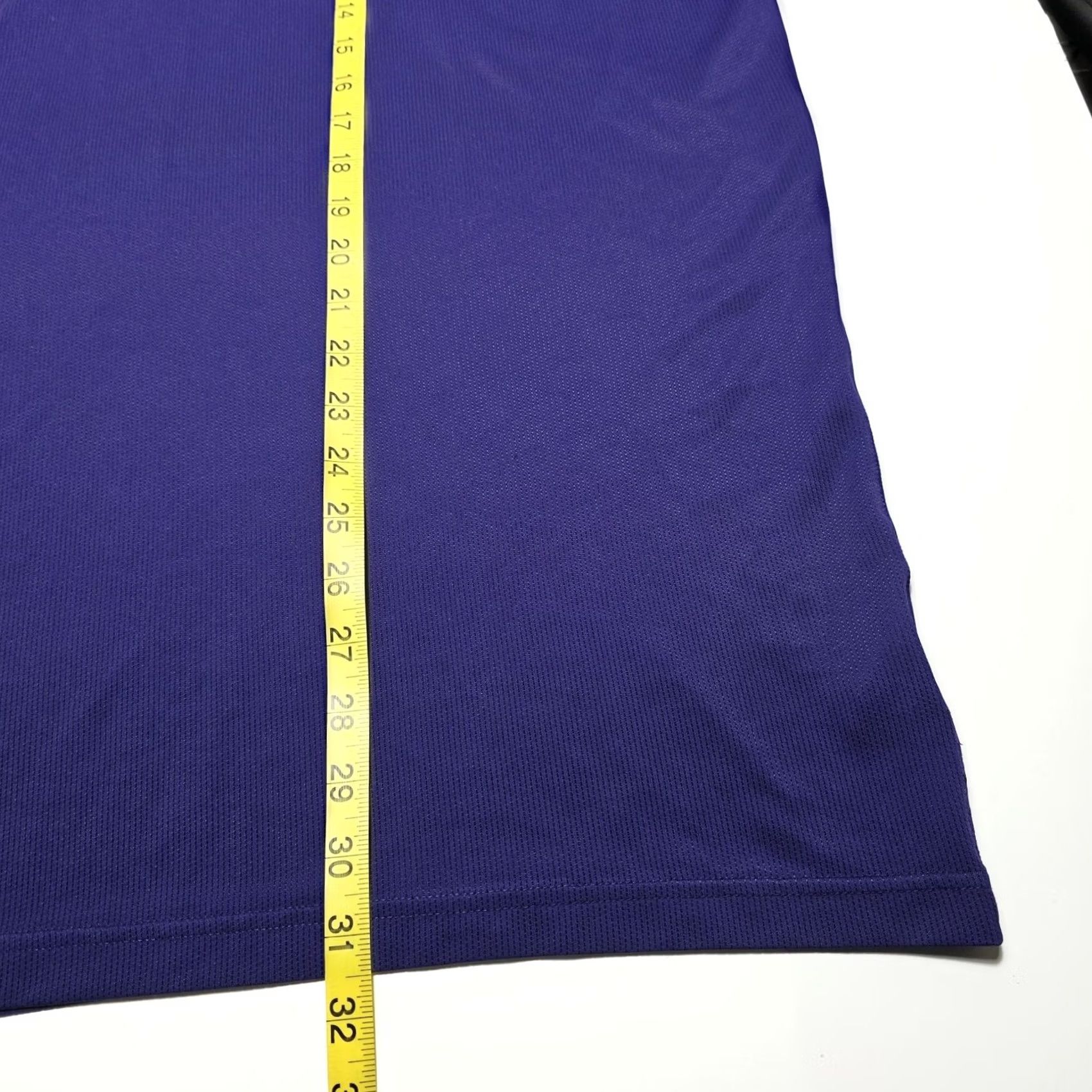 Nike Nike Dri-Fit On Field Apparel Baltimore Ravens Golf Polo Men's 3XL NFL Purple Short Sleeve Collared Athletic Regular Shirt Mens Size US XXL / EU 58 / 5 - 3 Thumbnail
