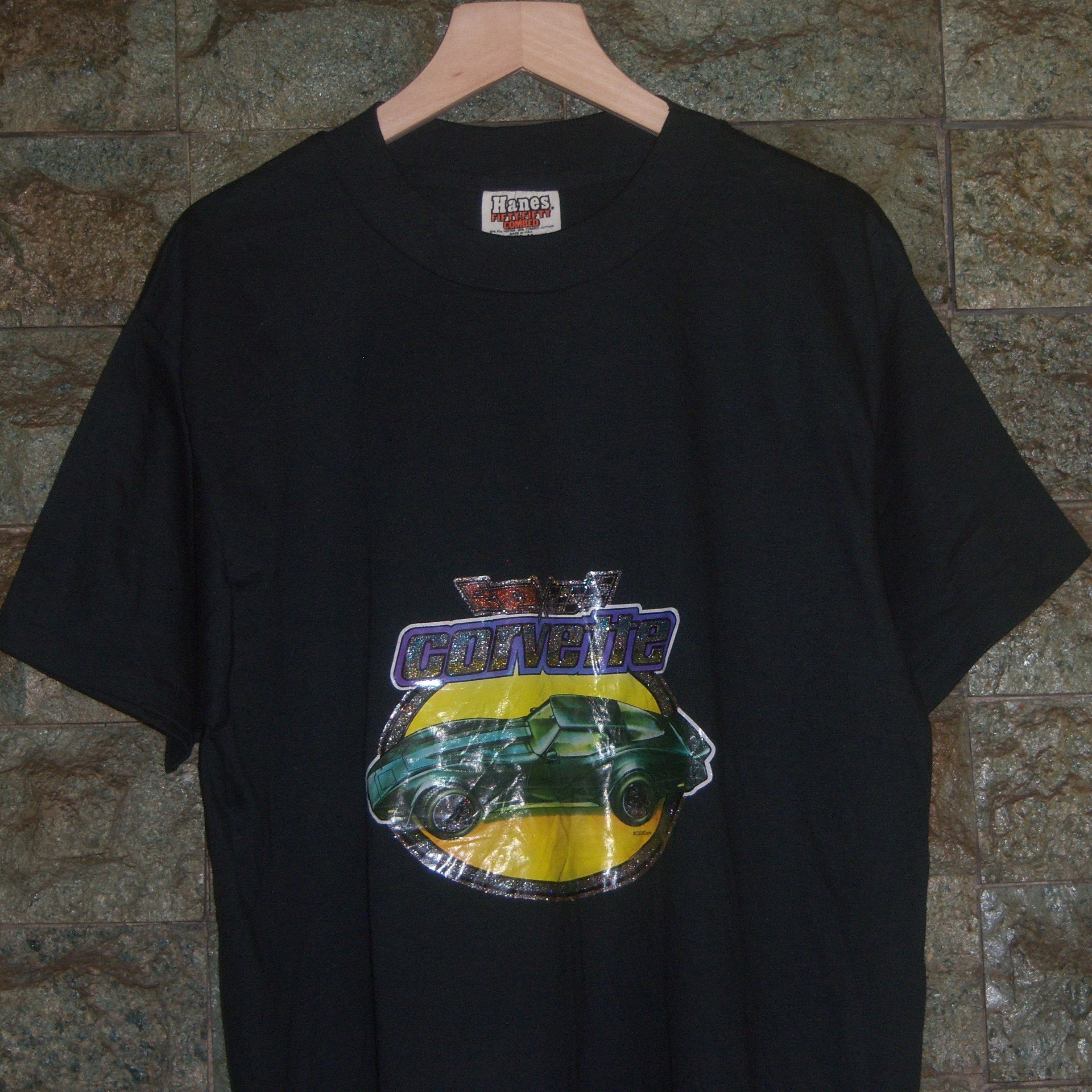 Chevrolet × Hanes × Vintage 1979 Corvette Vintage T Shirt @Roach 1979 Size US L / EU 52-54 / 3 - 4 Thumbnail