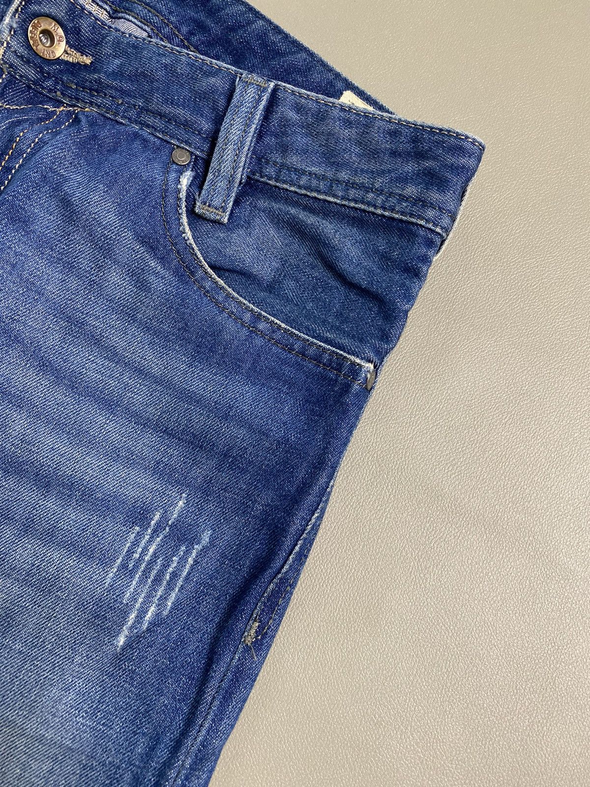 Diesel × If Six Was Nine × Le Grande Bleu (L.G.B.) 2000s Diesel Bootcut Wash Denim Ifsixwasnine Size US 31 - 8 Thumbnail