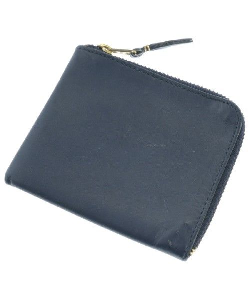 Comme des Garcons Wallet Coin Case Zip Plain Navy Size ONE SIZE - 1 Thumbnail
