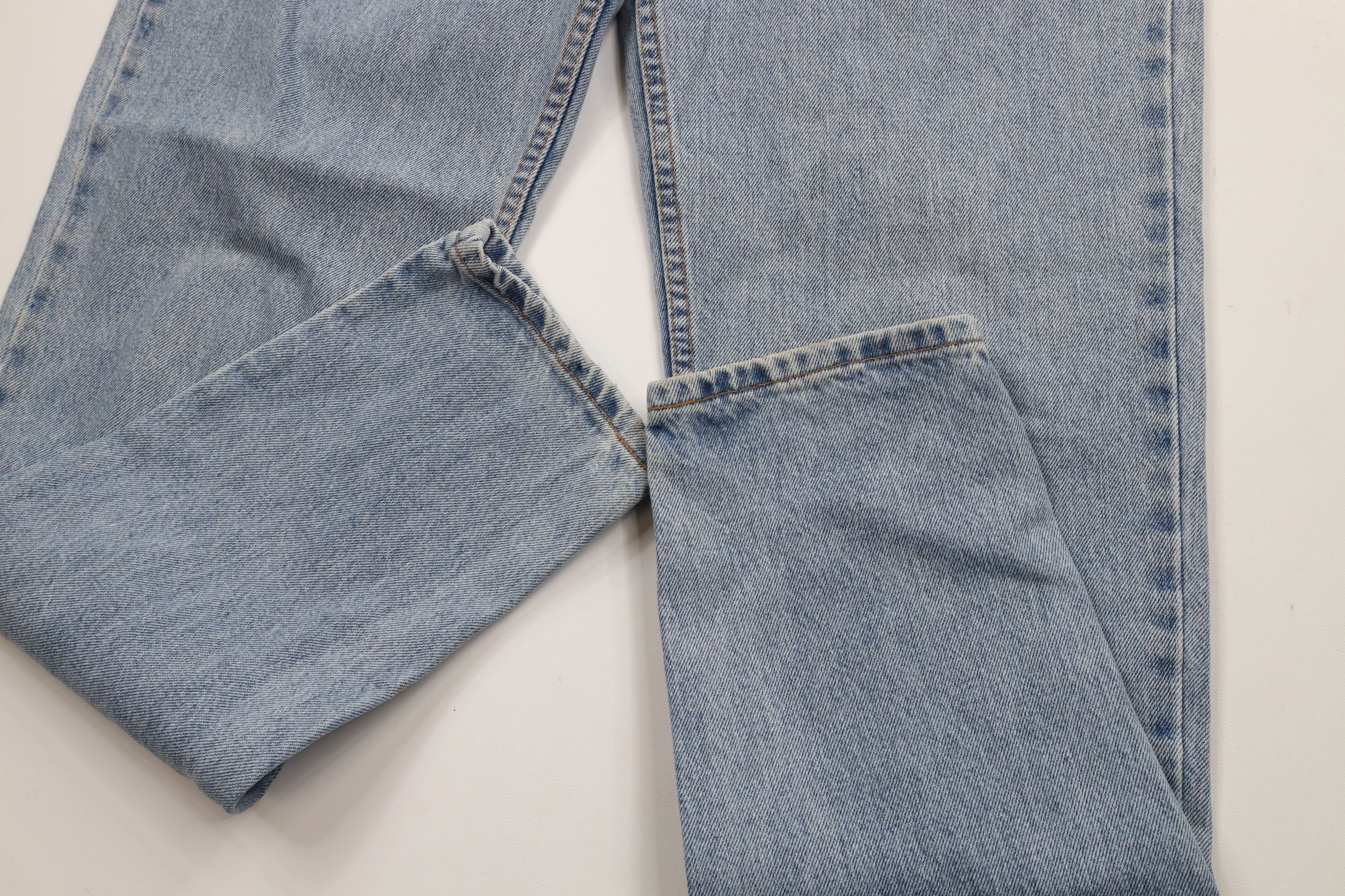 Levi's × Vintage Vintage 90s Levis 521 Tapered Fit Leg Denim Jeans Blue Size 32" / US 10 / IT 46 - 5 Thumbnail