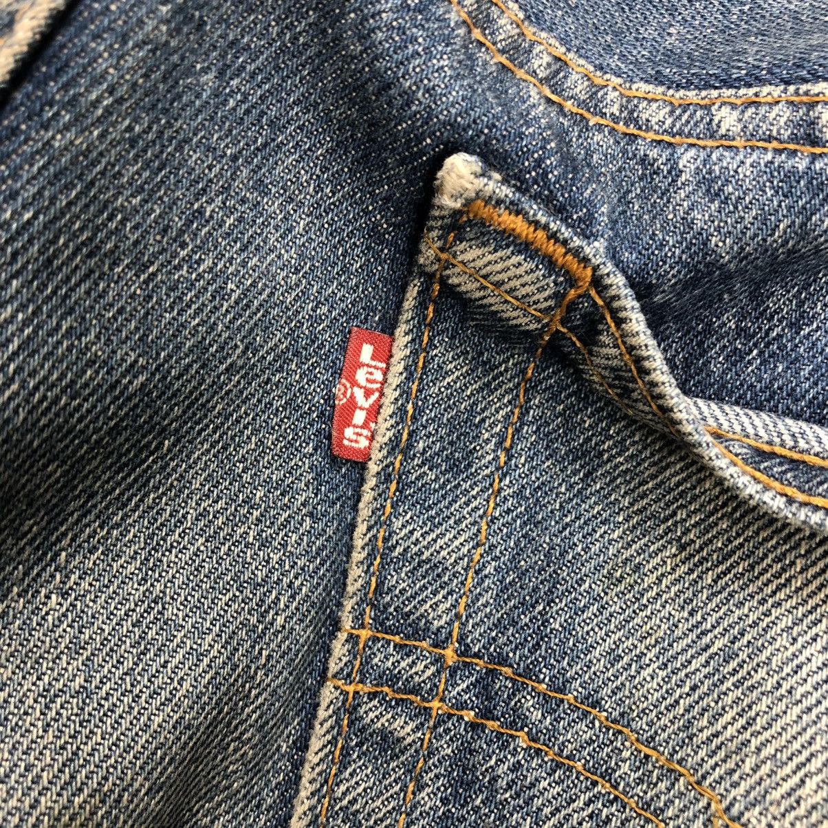 Levi's × Levi's Vintage Clothing × Vintage 🇺🇸 1990s Vintage Levis Strauss 501 #546 Faded Blue Jeans Size US 30 / EU 46 - 7 Thumbnail
