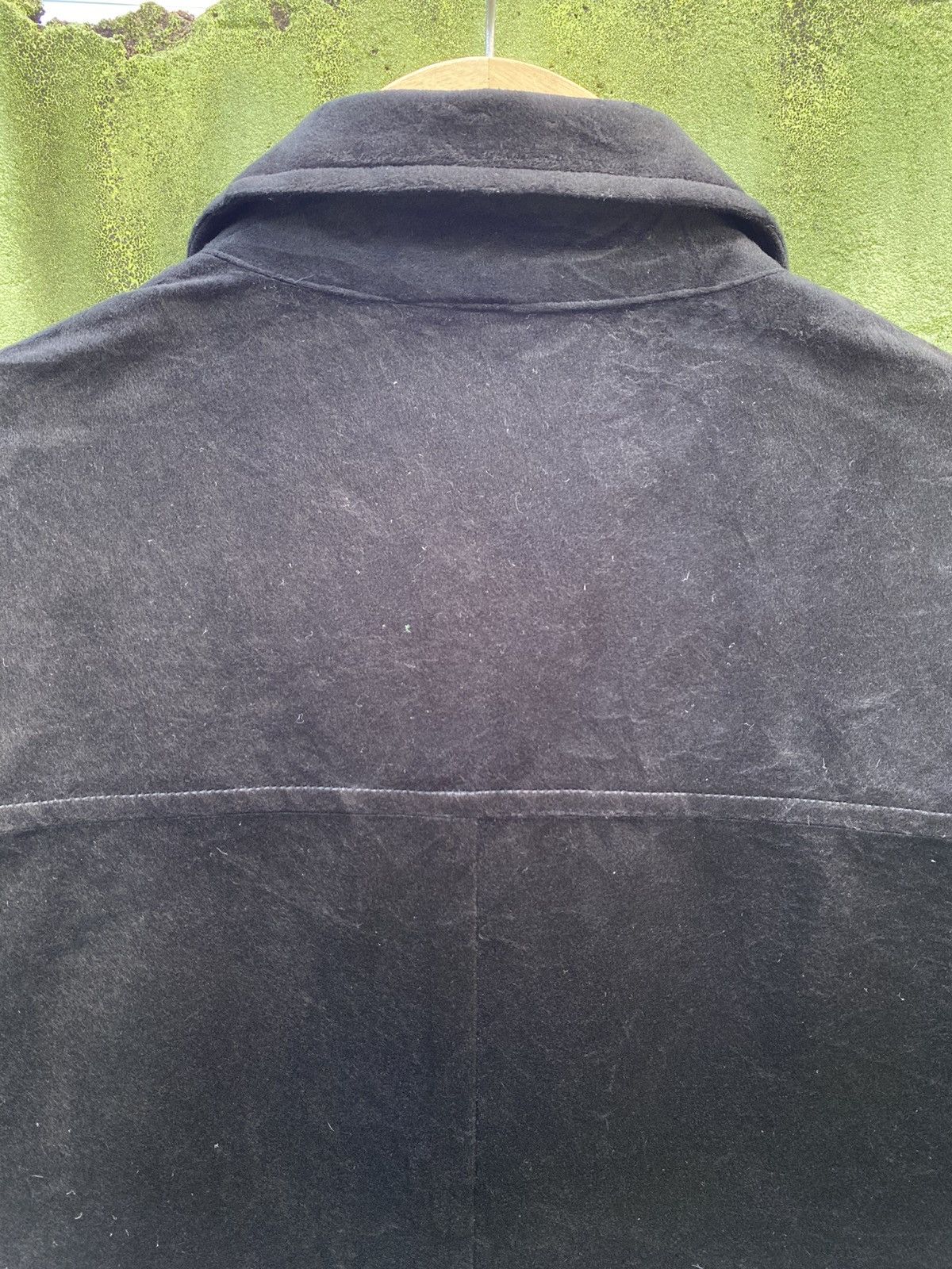 Japanese Brand Holiday in Tokyo Wool Blend Jacket Black/Grey Textured Panel Size US XL / EU 56 / 4 - 11 Thumbnail
