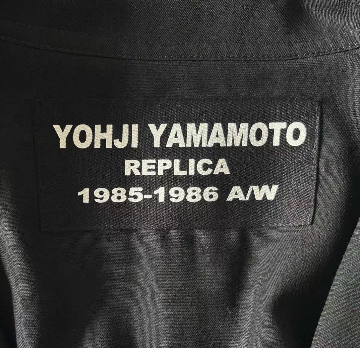 Yohji Yamamoto Yohji Yamamoto 85AW Half Placket Western Shirt K4 Size US M / EU 48-50 / 2 - 5 Thumbnail