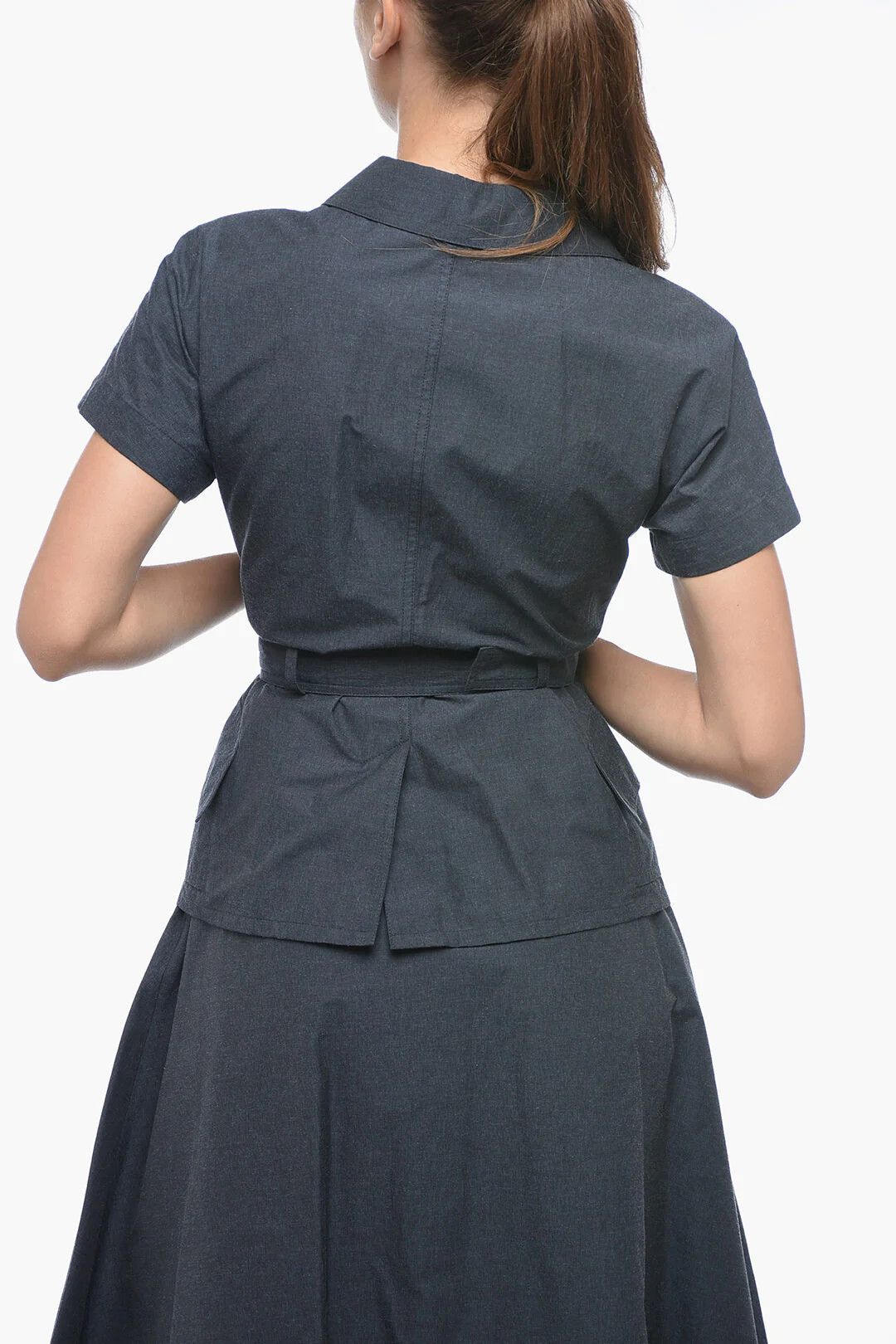 Dior o1mm0326 Short-Sleeve Shirt in Blue Size XS / US 0-2 / IT 36-38 - 2 Thumbnail