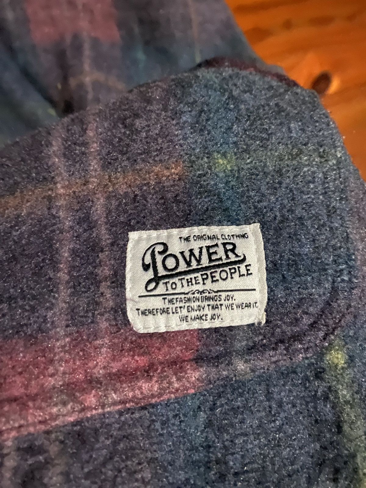 Japanese Brand Power to the People Plaid Zip-Up Hooded – Japanese Casual Size US L / EU 52-54 / 3 - 6 Thumbnail