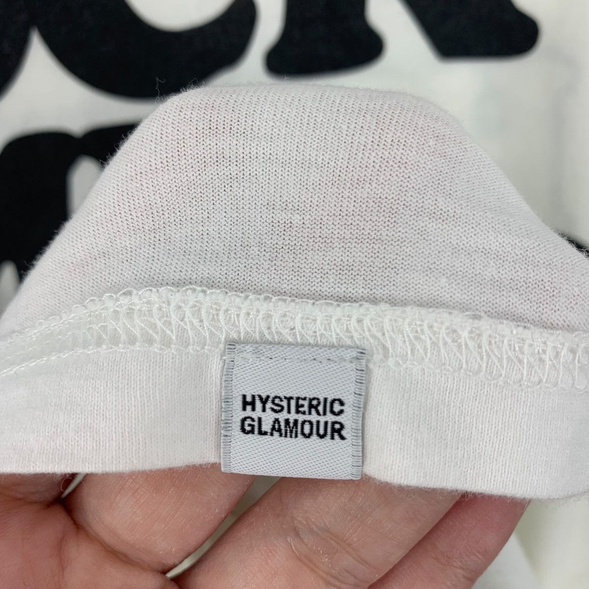 Hysteric Glamour × Japanese Brand HYSTERIC GLAMOUR big women printed rock me baby spellout tee Size M / US 6-8 / IT 42-44 - 11 Thumbnail