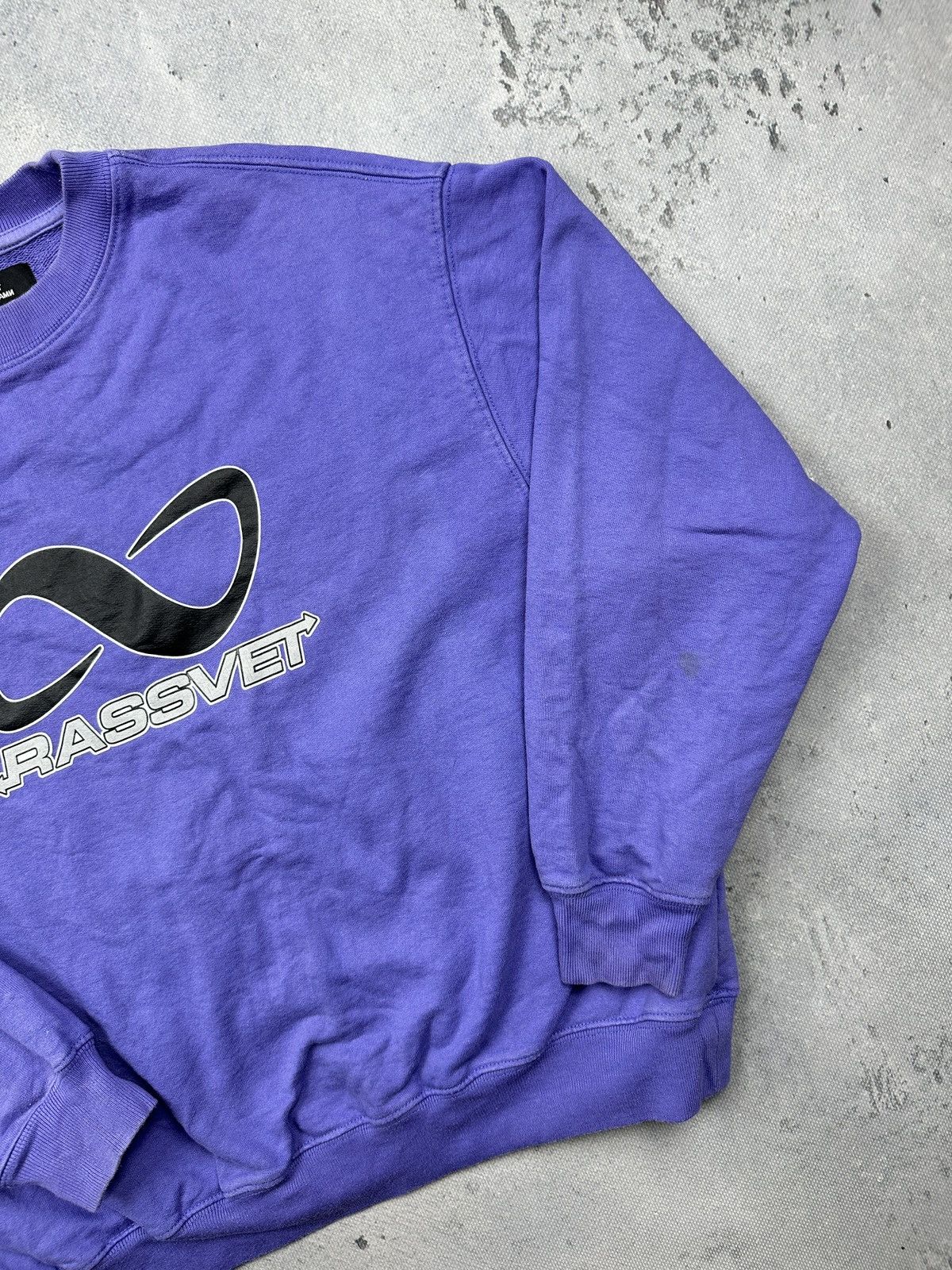 PACCBET Rassvet PACCBET Purple Logo Crewneck Sweatshirt Cotton Size US XS / EU 42 / 0 - 3 Thumbnail