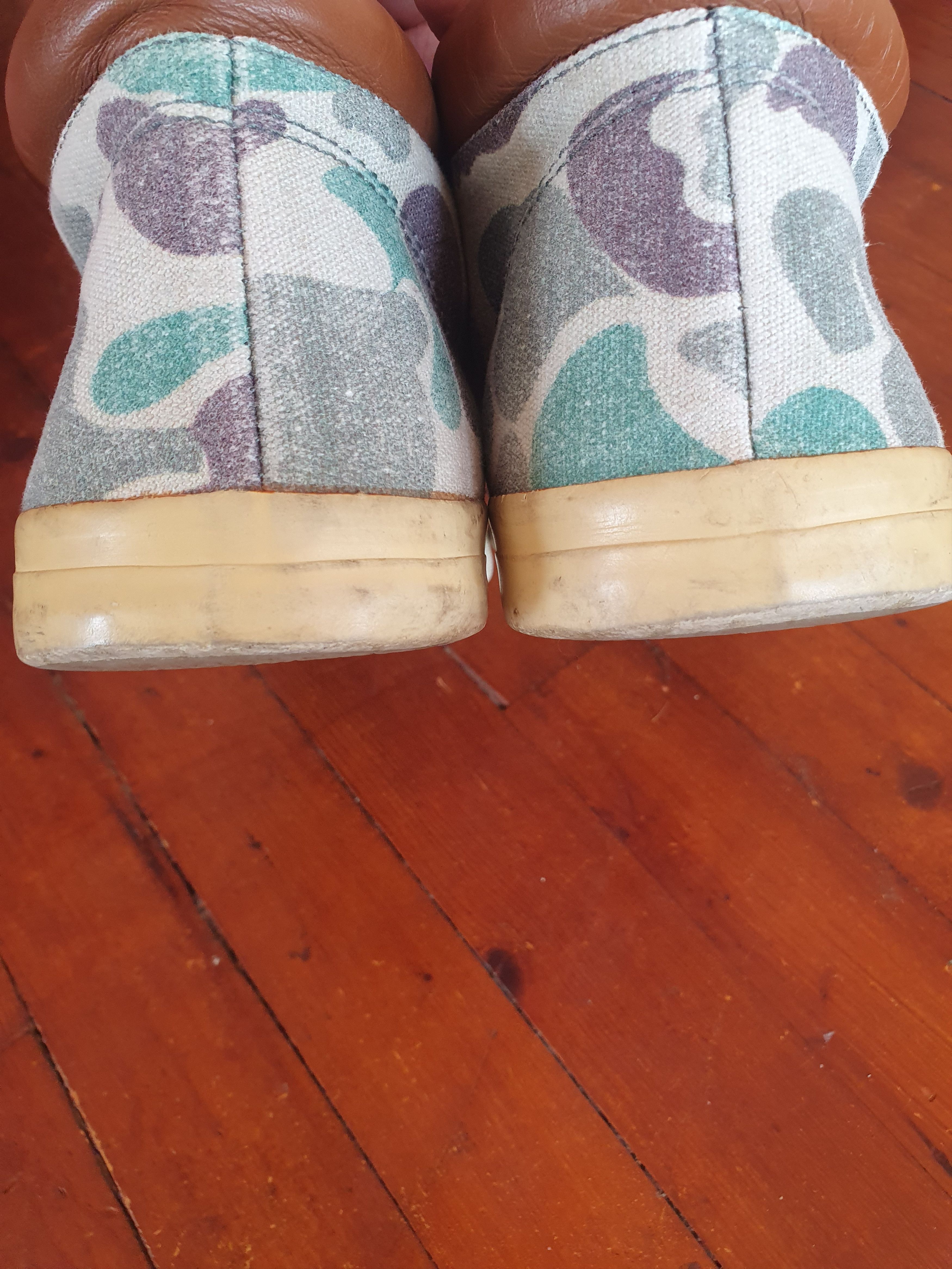 Veja Veja Men's Camouflage Trainers sz US 11.5/UK11/EU45 Size US 11.5 / EU 44-45 - 12 Thumbnail