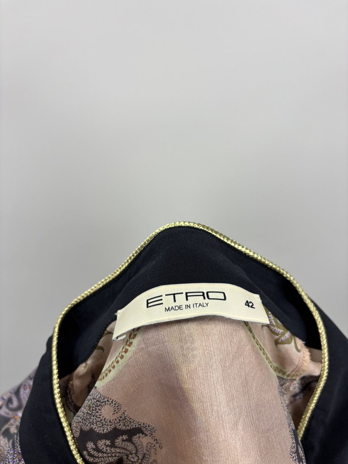 Designer × Etro Womens silk dresses ETRO Size 42 Color Multicolor Size M / US 6-8 / IT 42-44 - 11 Thumbnail