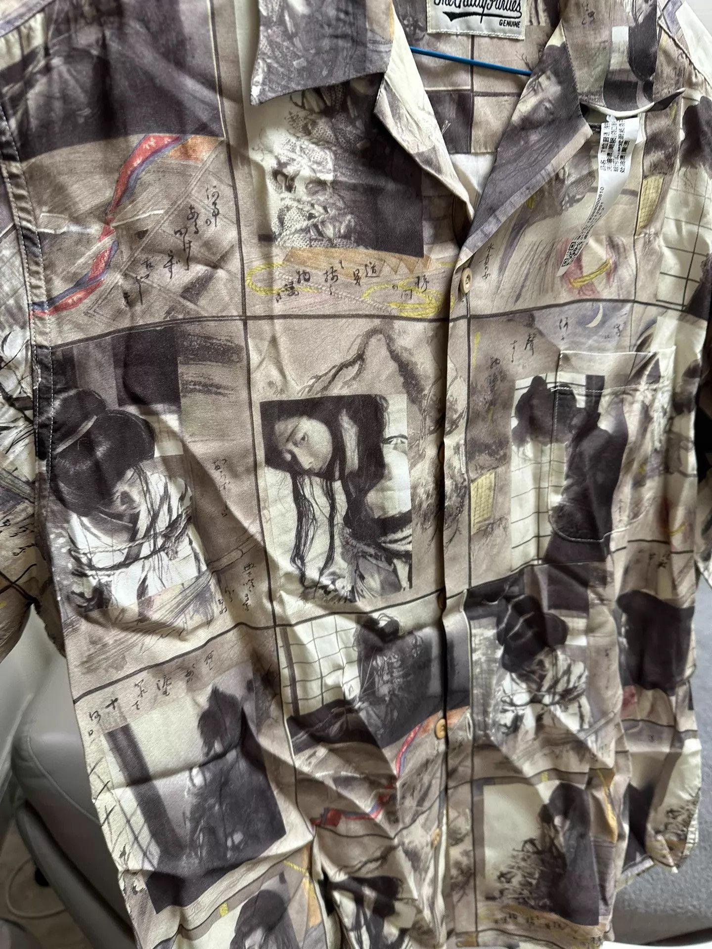 Wacko Maria Wacko Maria Geisha Jpn Shirt Ultra Rare Super Cool L Size US L / EU 52-54 / 3 - 3 Thumbnail