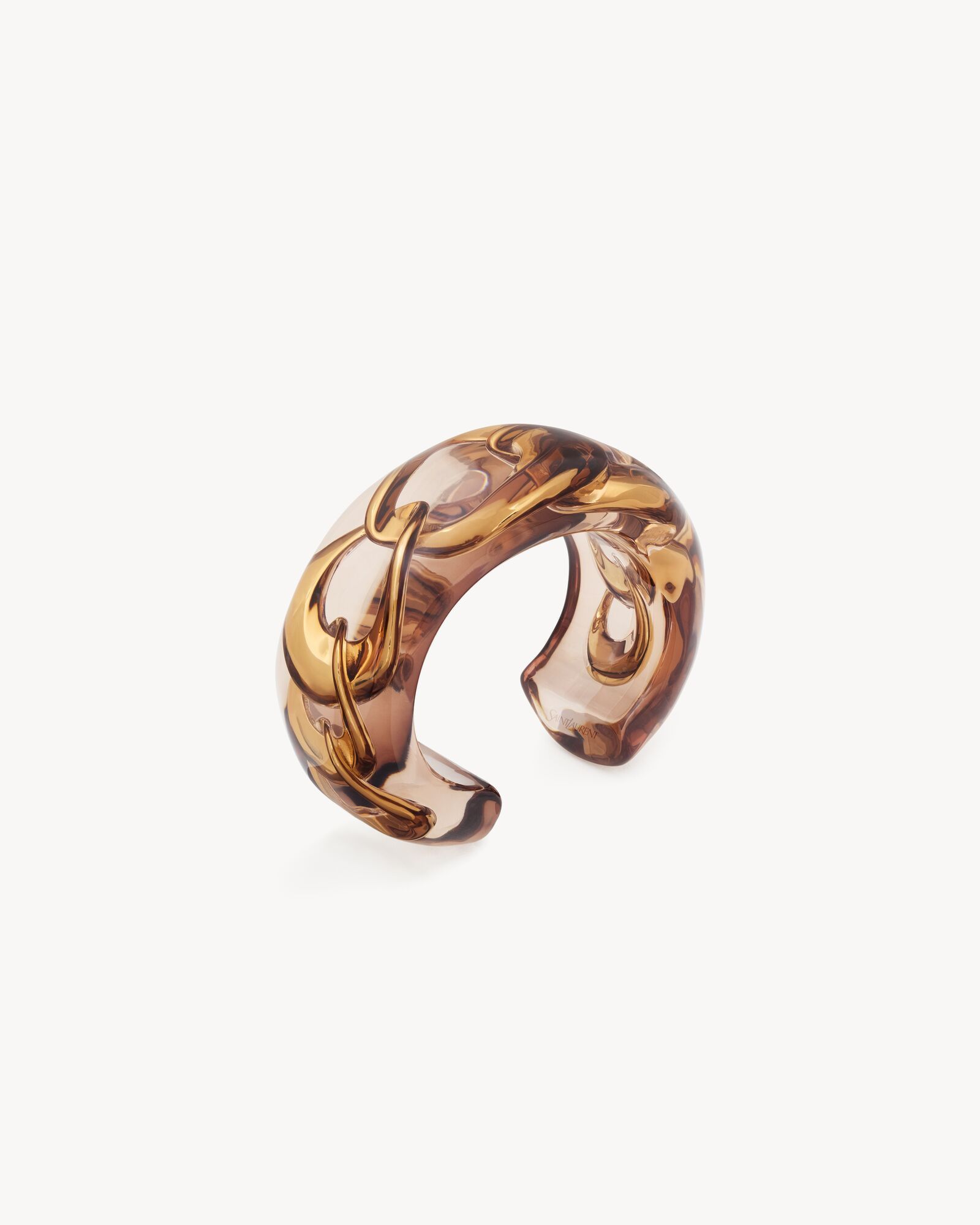 Saint Laurent Paris o1bcso1str0226 Size:S/Chain Cuff in Multicolor Size ONE SIZE - 1 Thumbnail