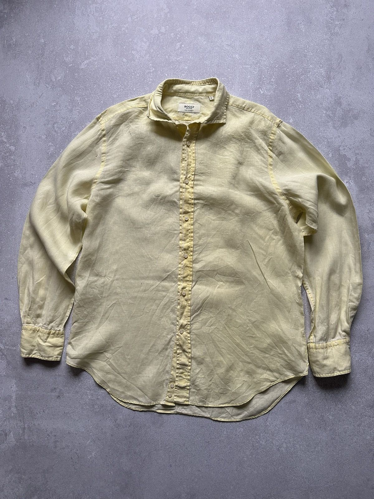 Boggi × Designer BOGGI Milano New Classic 100% Lino size XL Size US XL / EU 56 / 4 - 2 Thumbnail