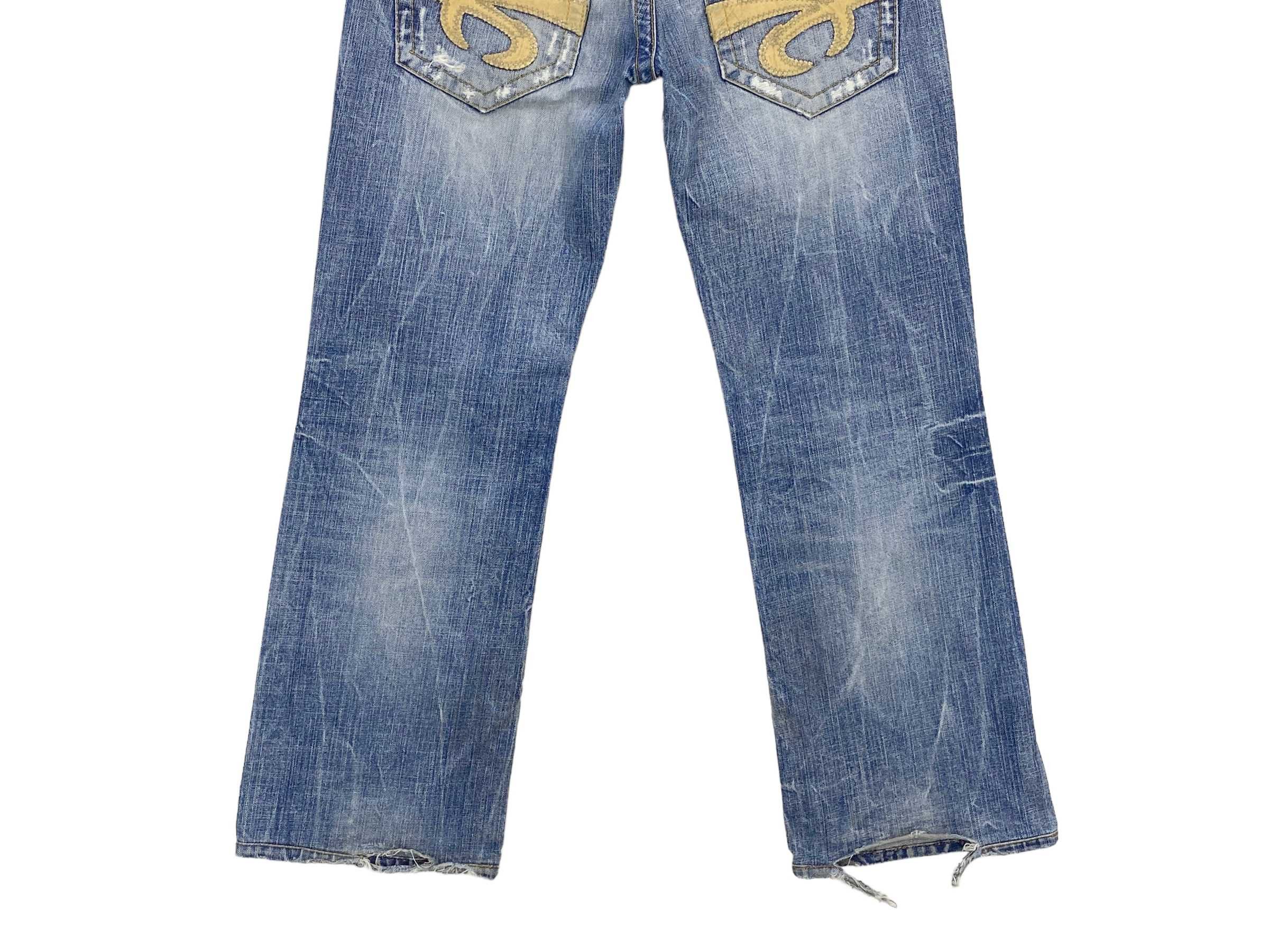 Japanese Brand Red Pepper Jeans Flare Jeans Distressed Jeans Size US 30 / EU 46 - 6 Thumbnail